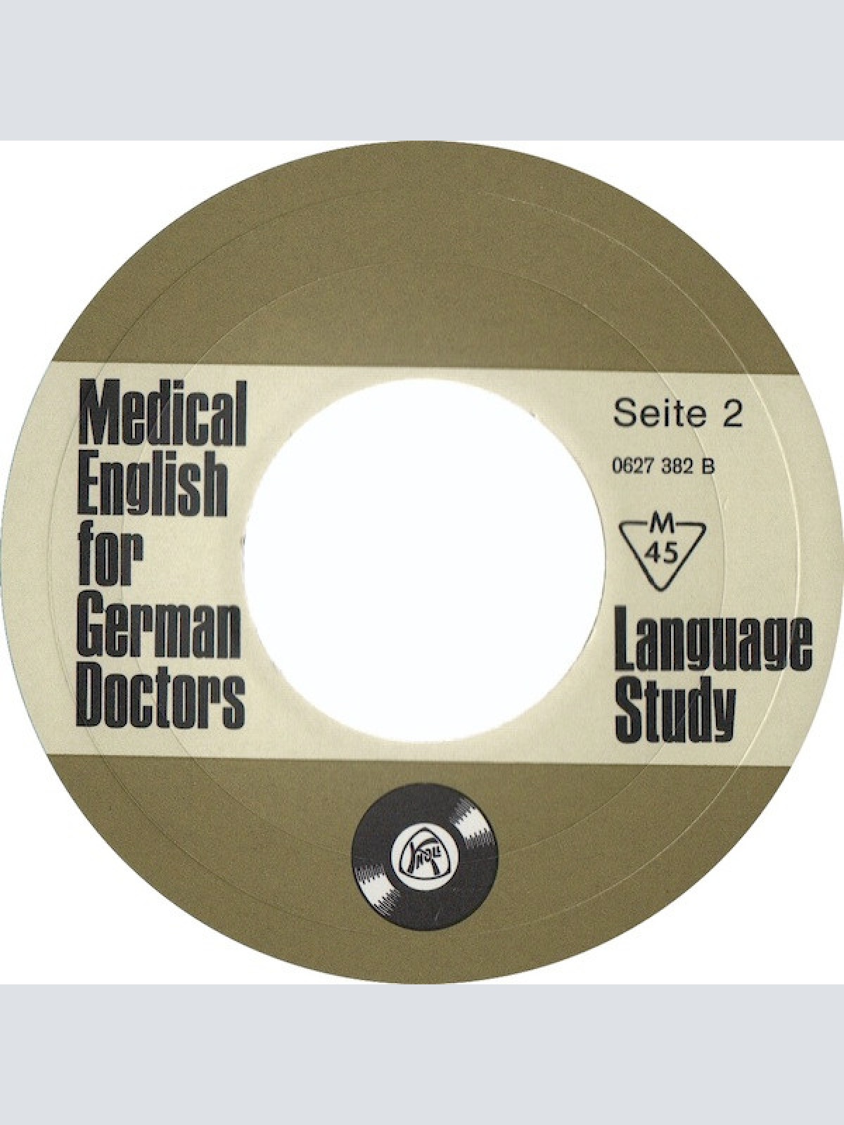 Vinyl / Unknown Artist - Medical English For German Doctors - Casualty (Unfallstation)