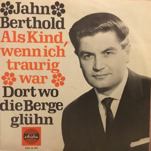 Vinyl / Jan Berthold - Als Kind, Wenn Ich Traurig War