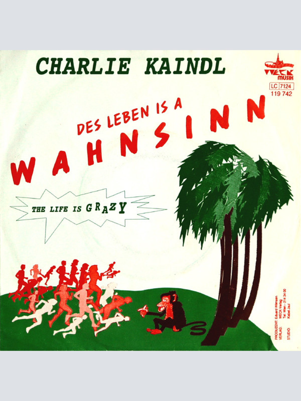 Vinyl / Charlie Kaindl* - Des Leben Is A Wahnsinn
