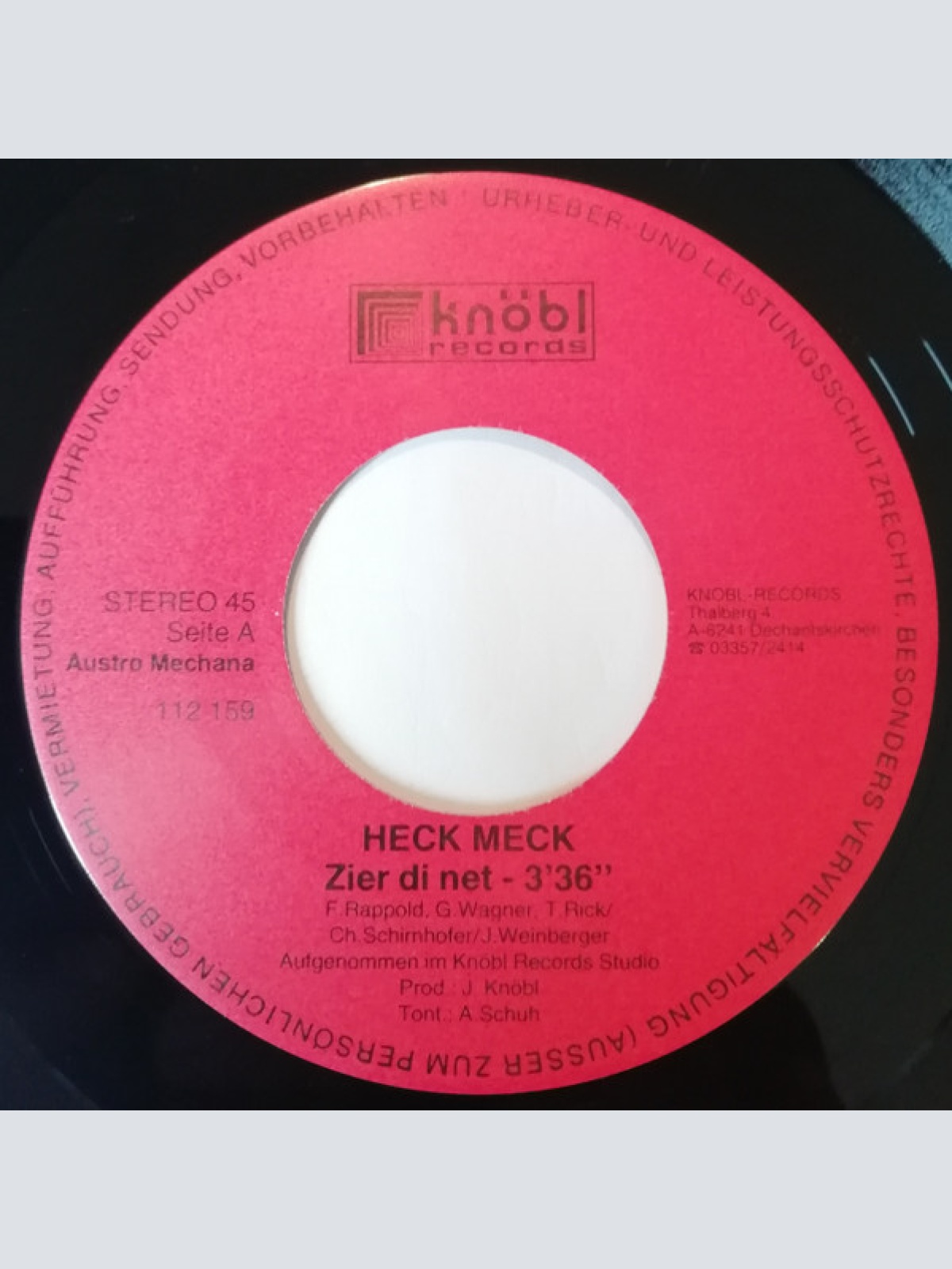 Vinyl / Heck Meck - Zier Di Net
