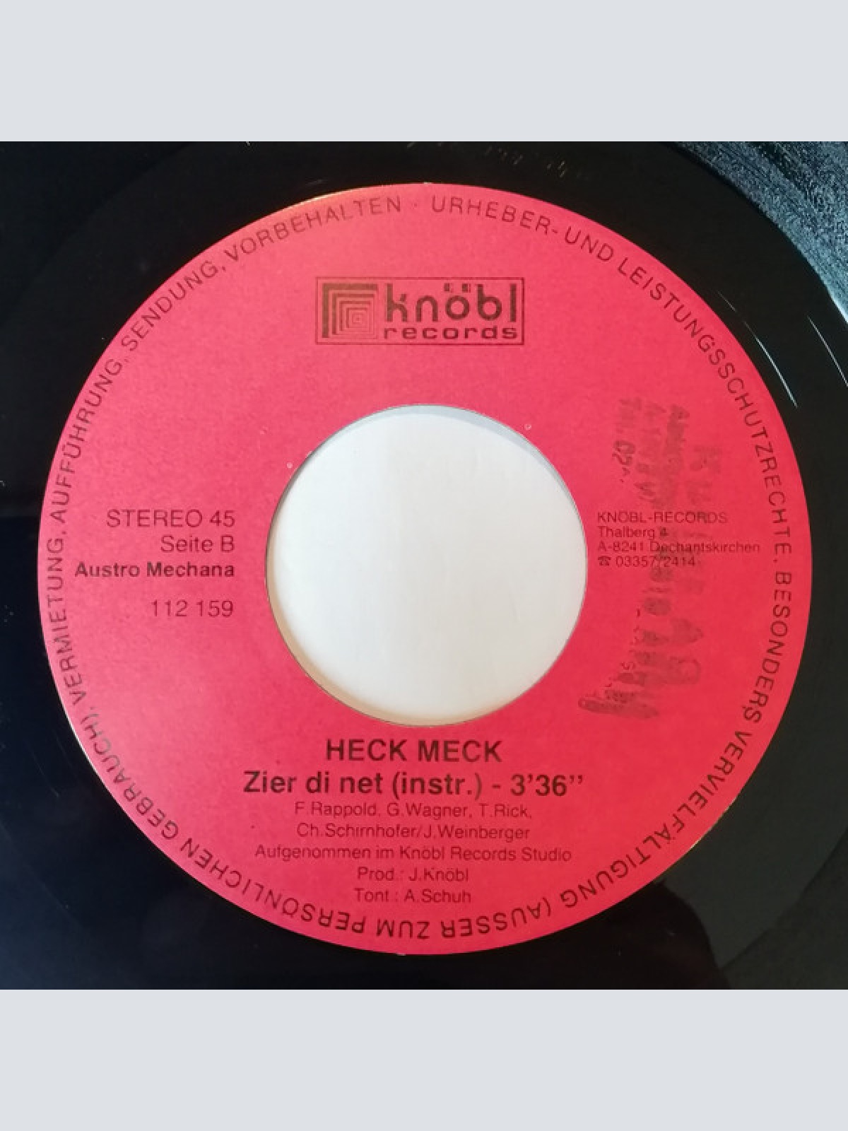 Vinyl / Heck Meck - Zier Di Net