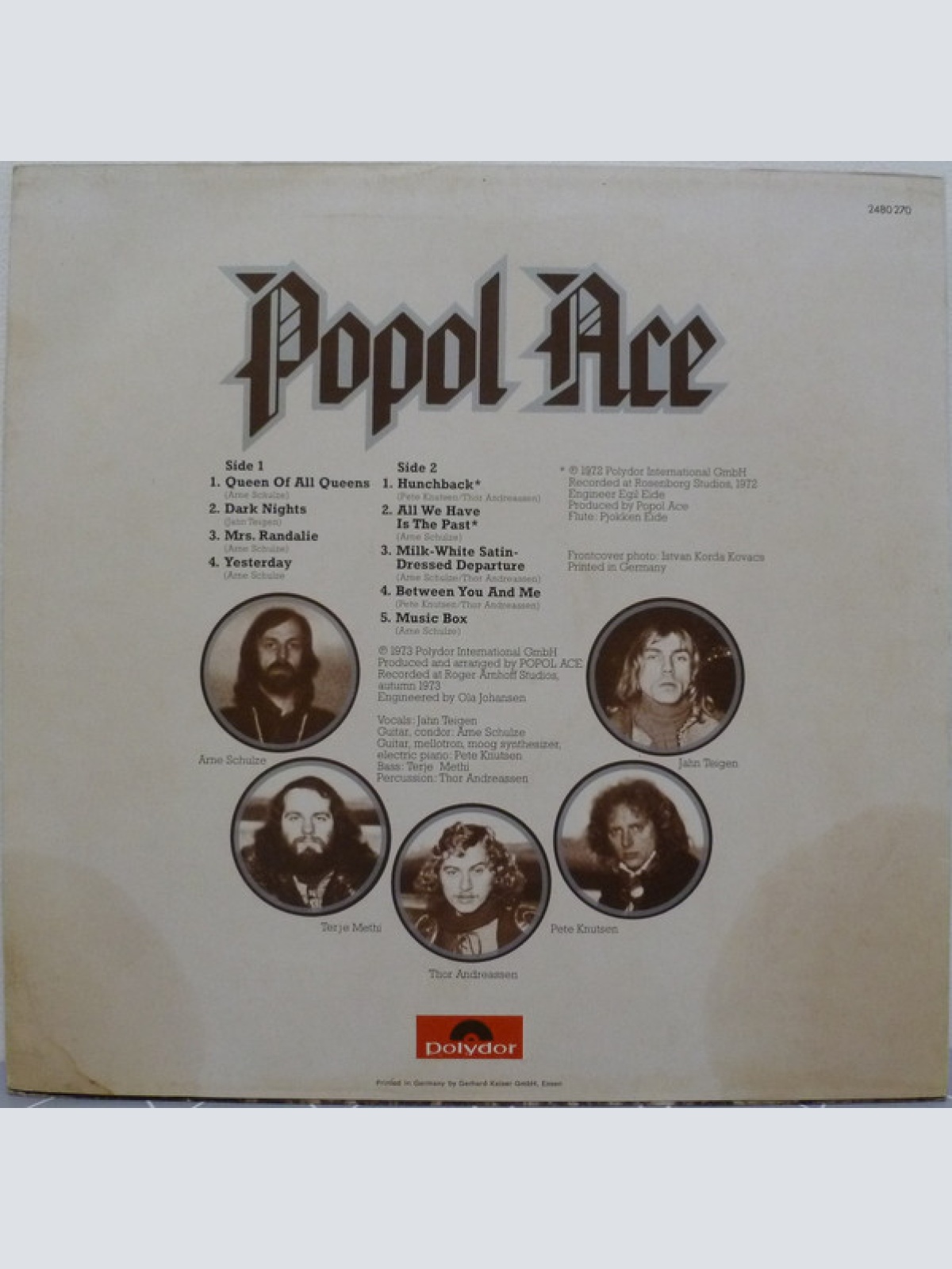 Vinyl / Popol Ace - Popol Ace