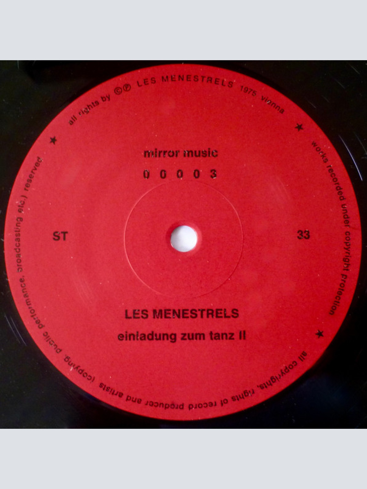 Vinyl / Les Menestrels - Einladung Zum Tanz / Invitation To Dance / Invitation A La Danse