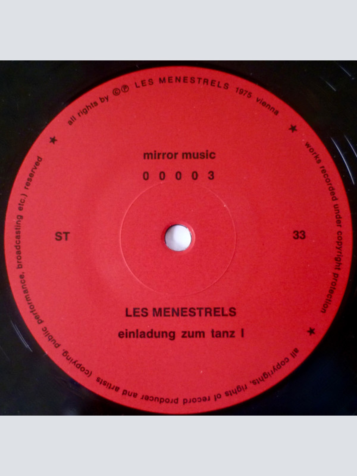 Vinyl / Les Menestrels - Einladung Zum Tanz / Invitation To Dance / Invitation A La Danse