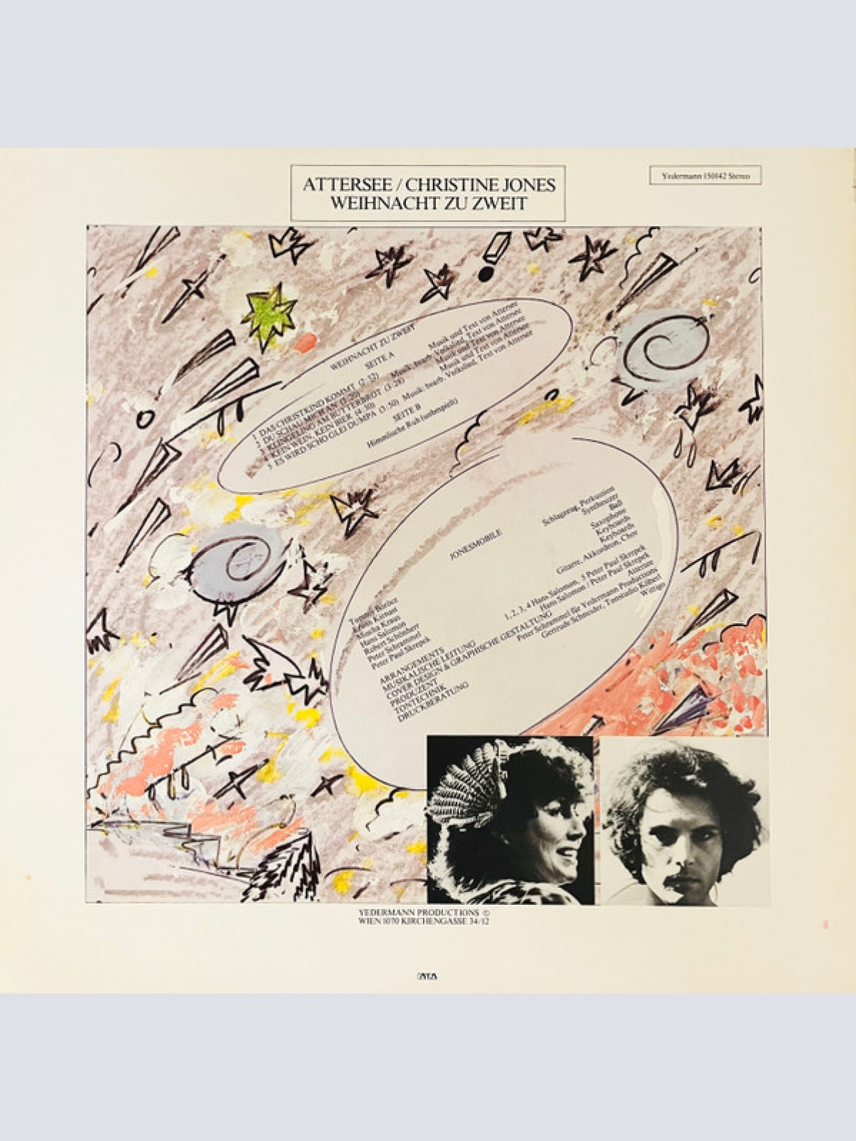 Vinyl / Attersee / Christine Jones (3) - Weihnacht Zu Zweit