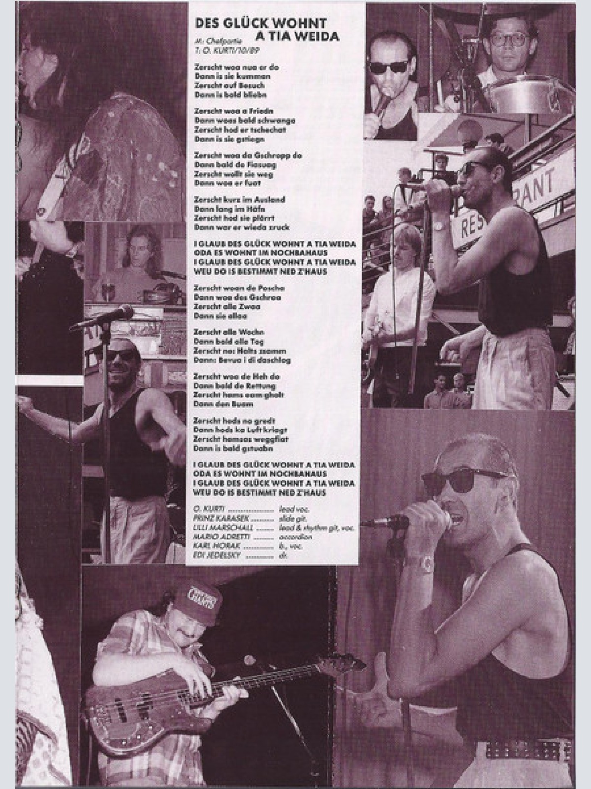 Vinyl / Ostbahn-Kurti & Die Chefpartie - 1/2 So Wüd