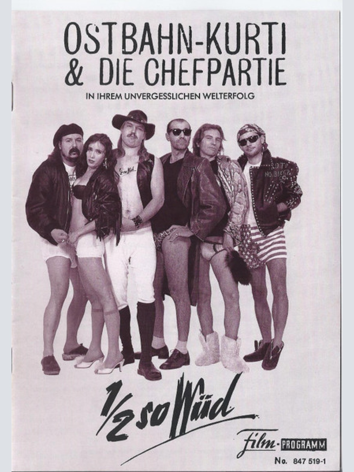 Vinyl / Ostbahn-Kurti & Die Chefpartie - 1/2 So Wüd