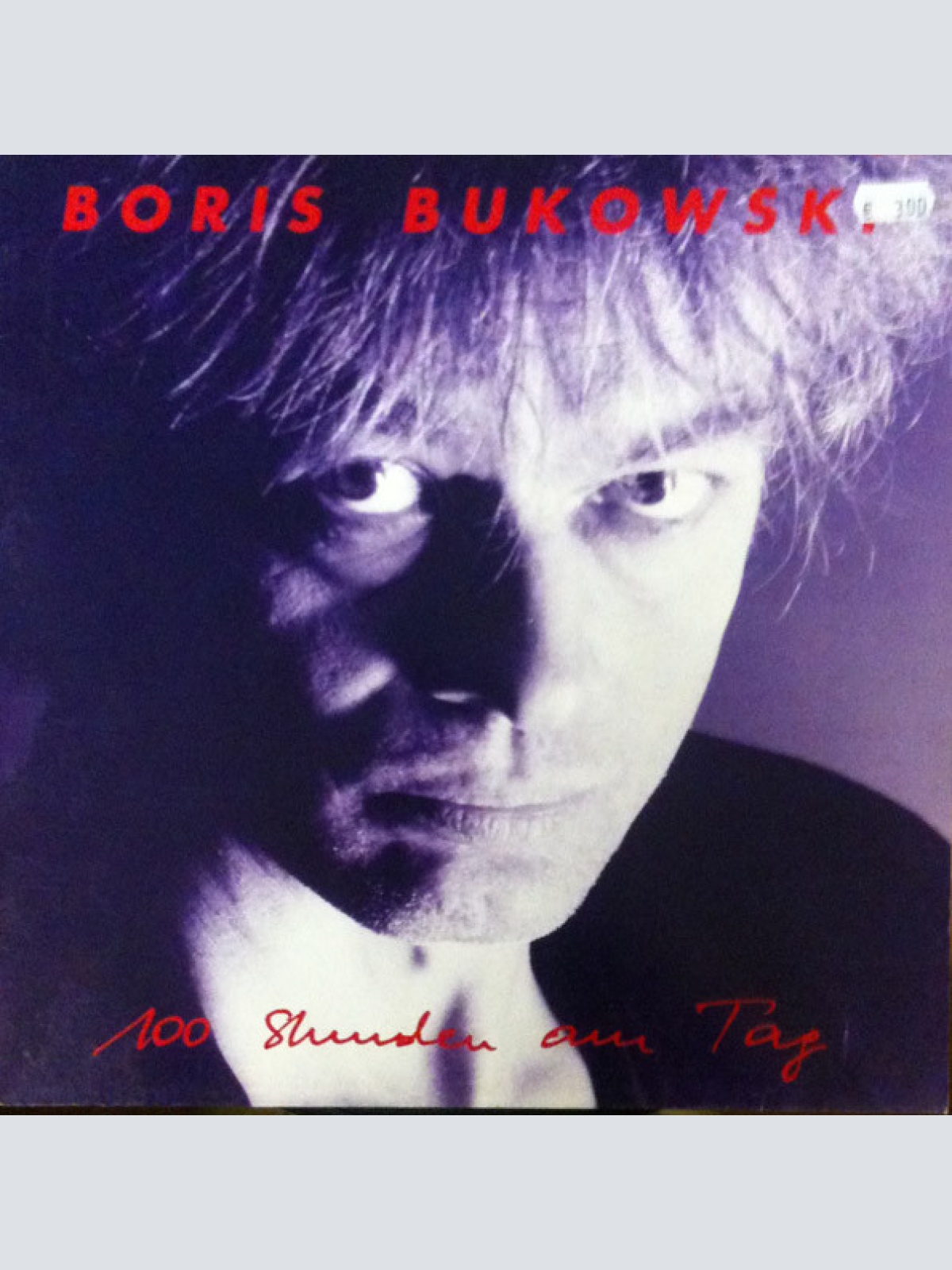 Vinyl / Boris Bukowski - 100 Stunden Am Tag