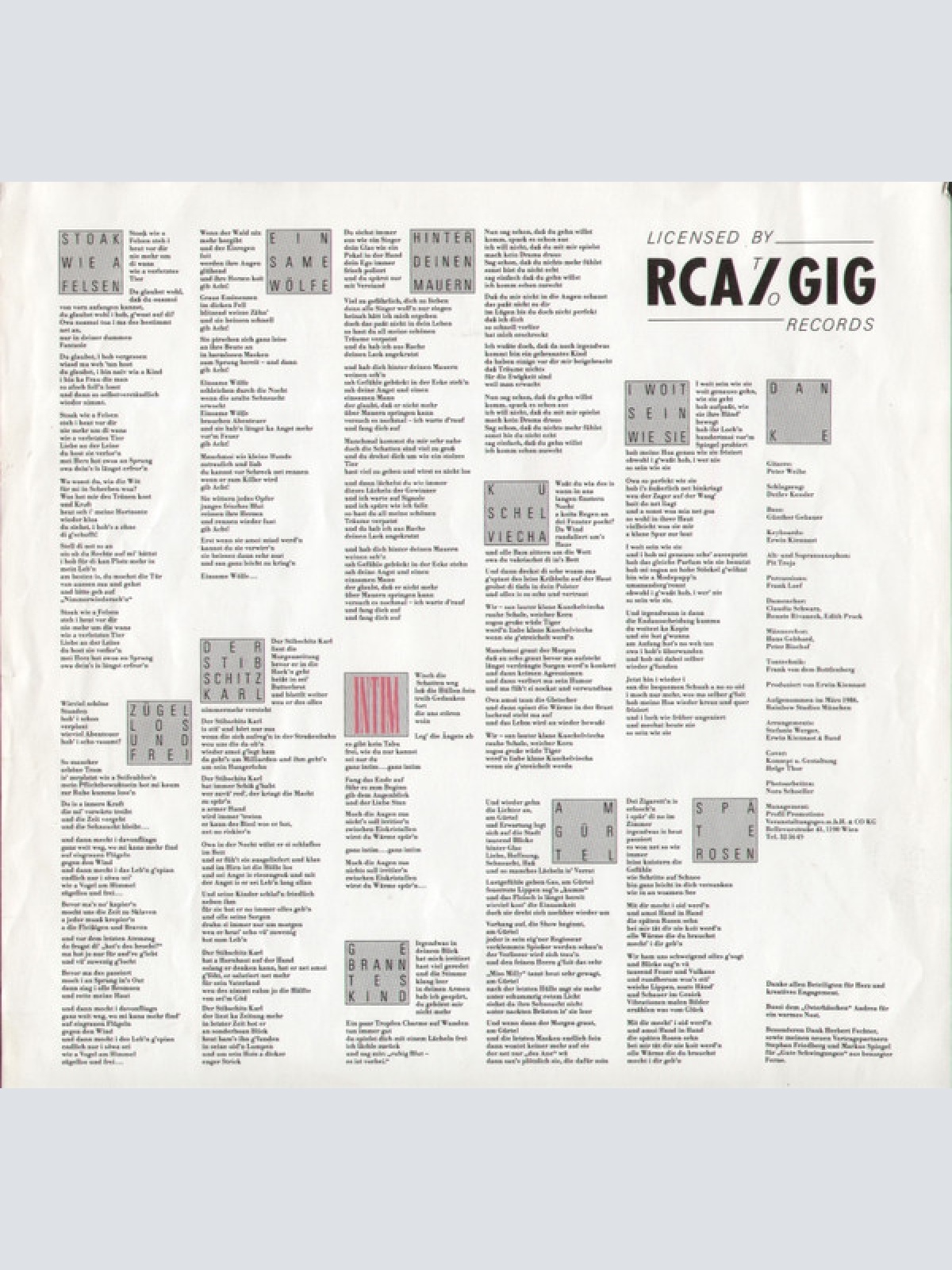 Vinyl / Stefanie Werger - Intim