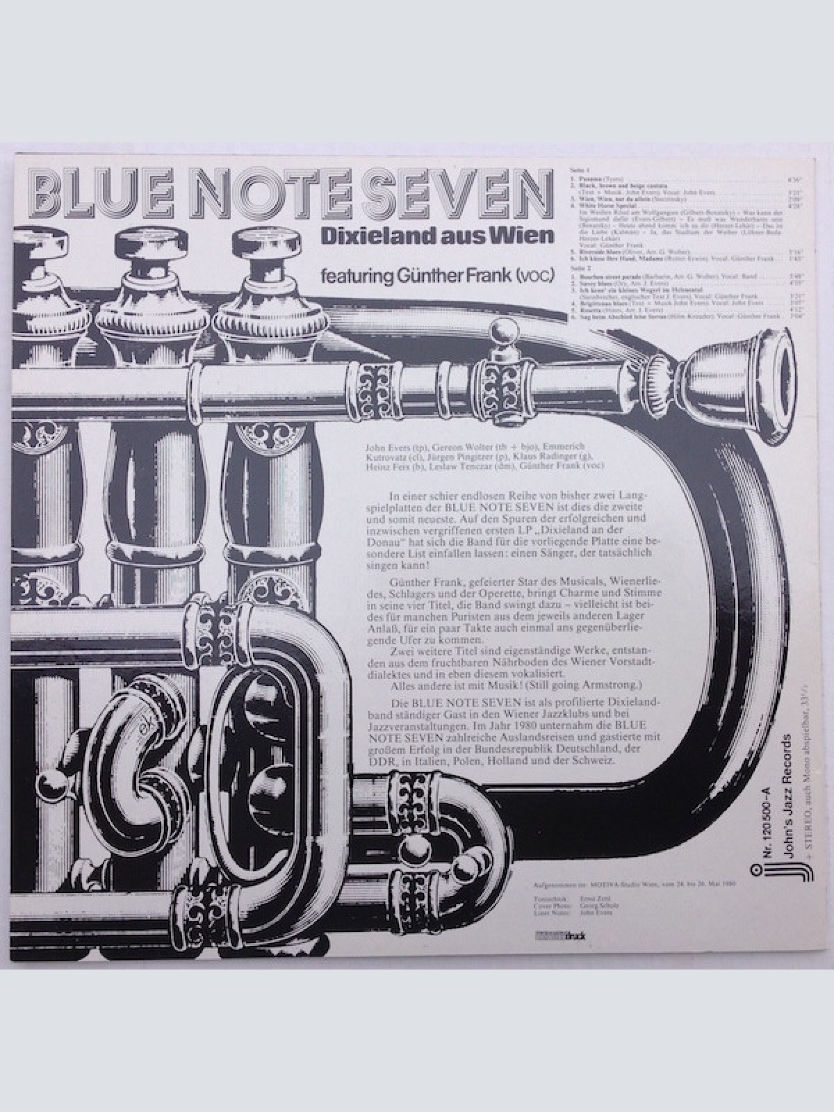 Vinyl / Blue Note Seven - Dixieland Aus Wien