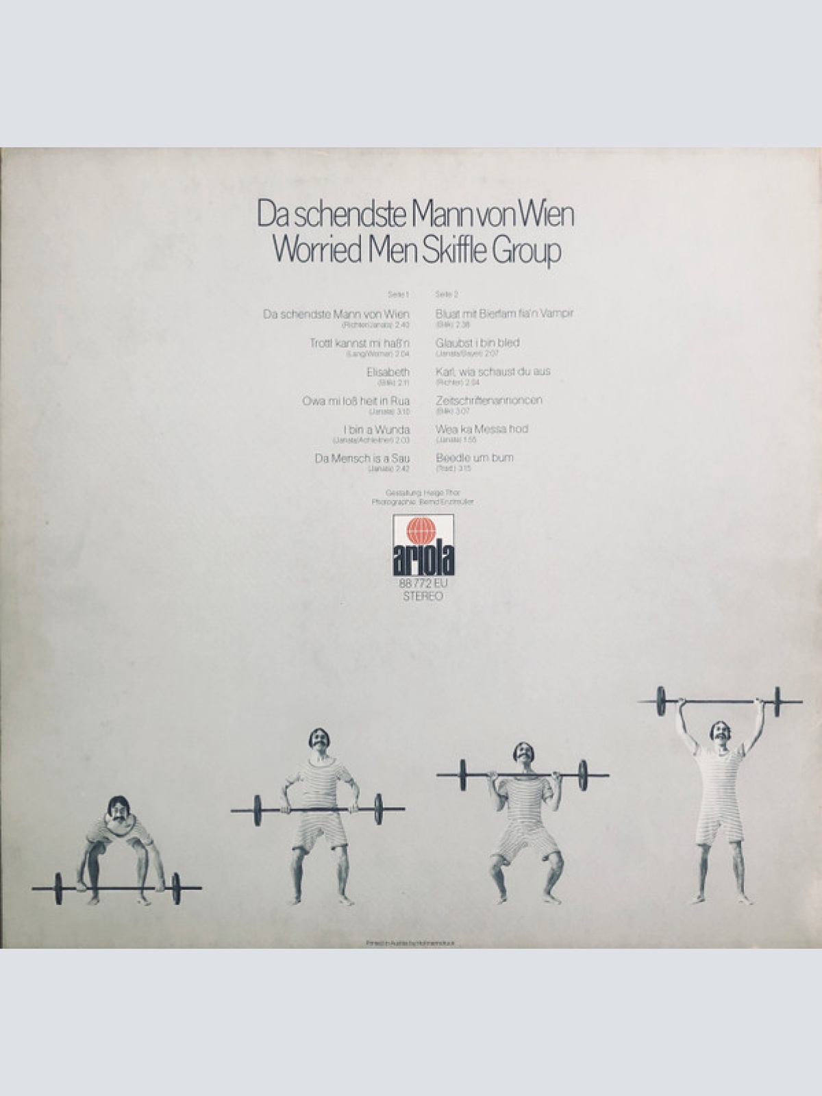 Vinyl / Worried Men Skiffle Group - Da Schendste Mann Von Wien