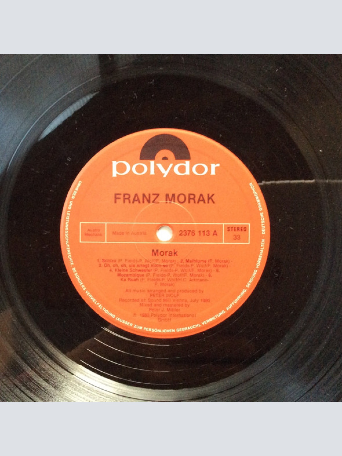 Vinyl / Morak* - Morak