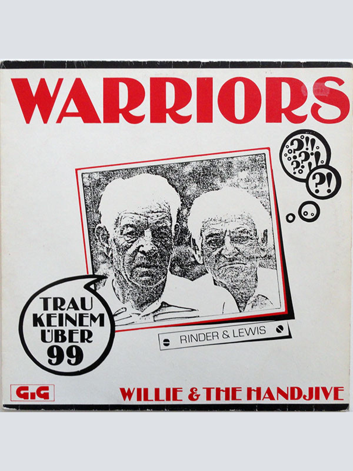 Vinyl / Warriors - Rinder & Lewis* - Willie & The Handjive