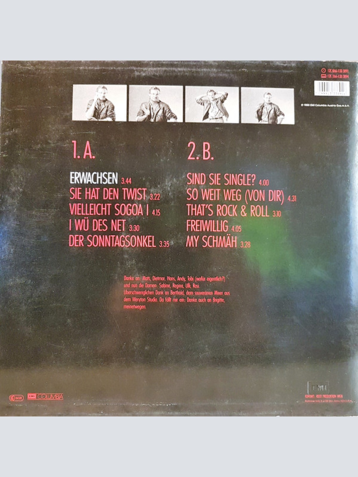 Vinyl / Joesi Prokopetz - Erwachsen