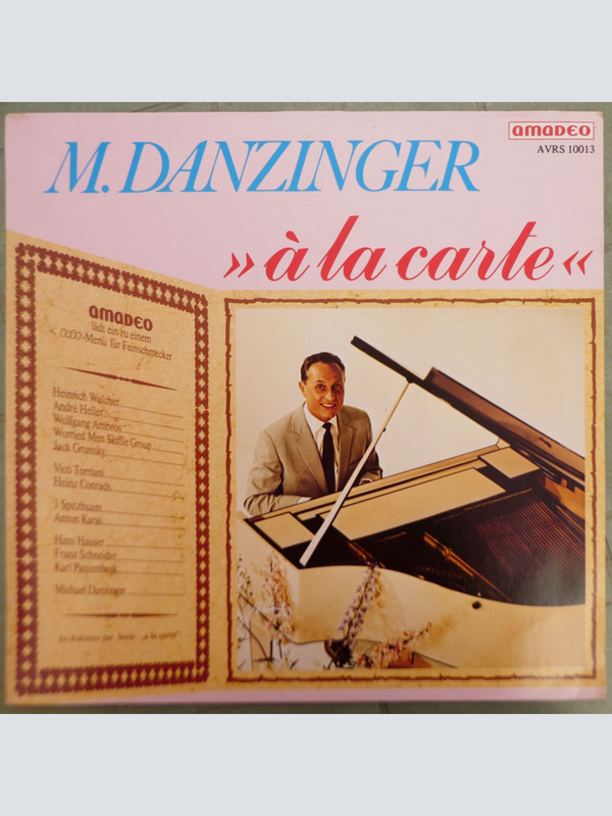 Vinyl / M. Danzinger* - "À La Carte"