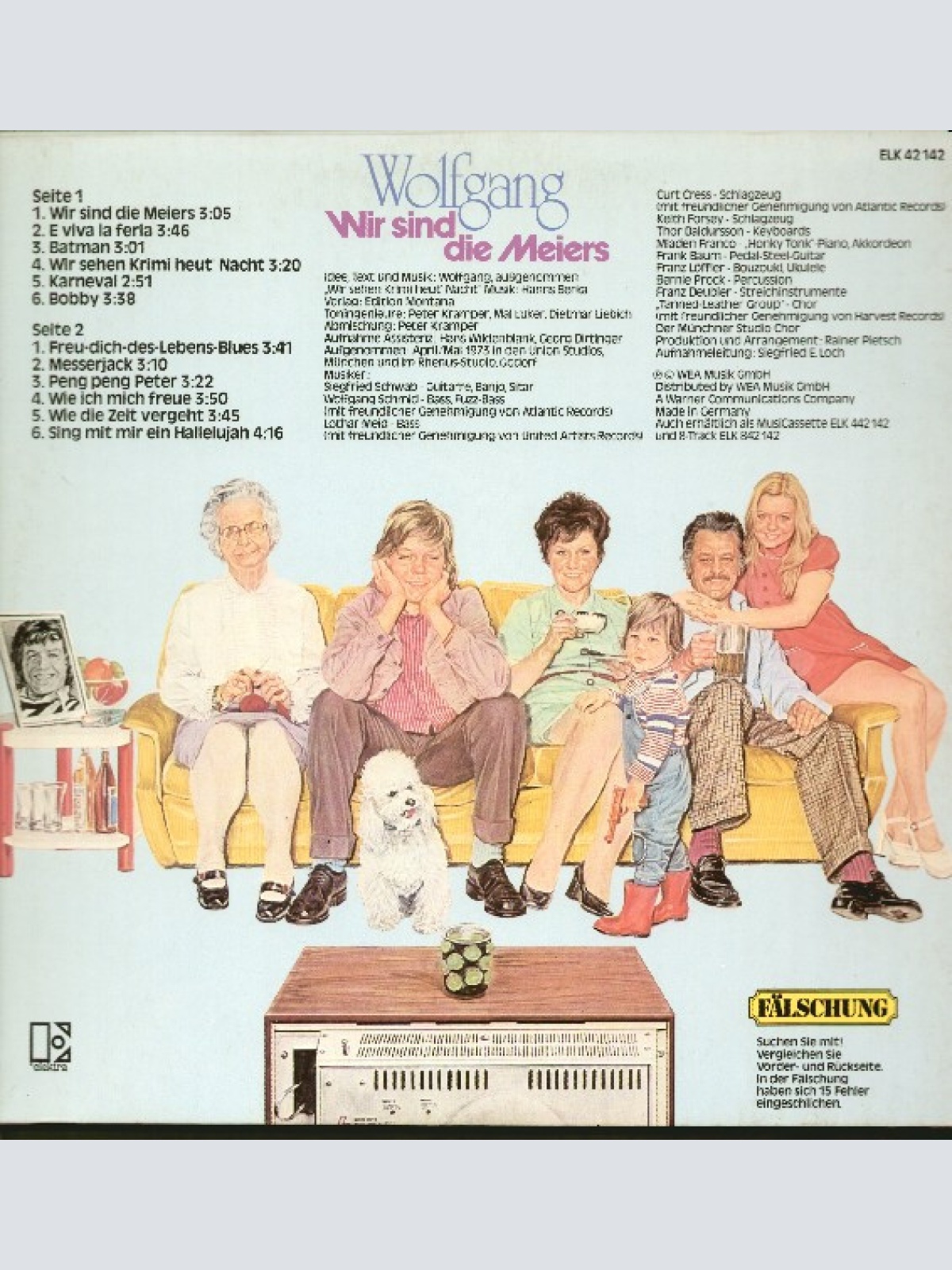 Vinyl / Wolfgang* - Wir Sind Die Meiers