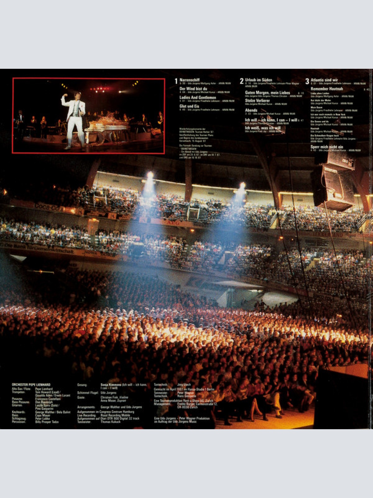 Vinyl / Udo Jürgens - Das Live Konzert '87