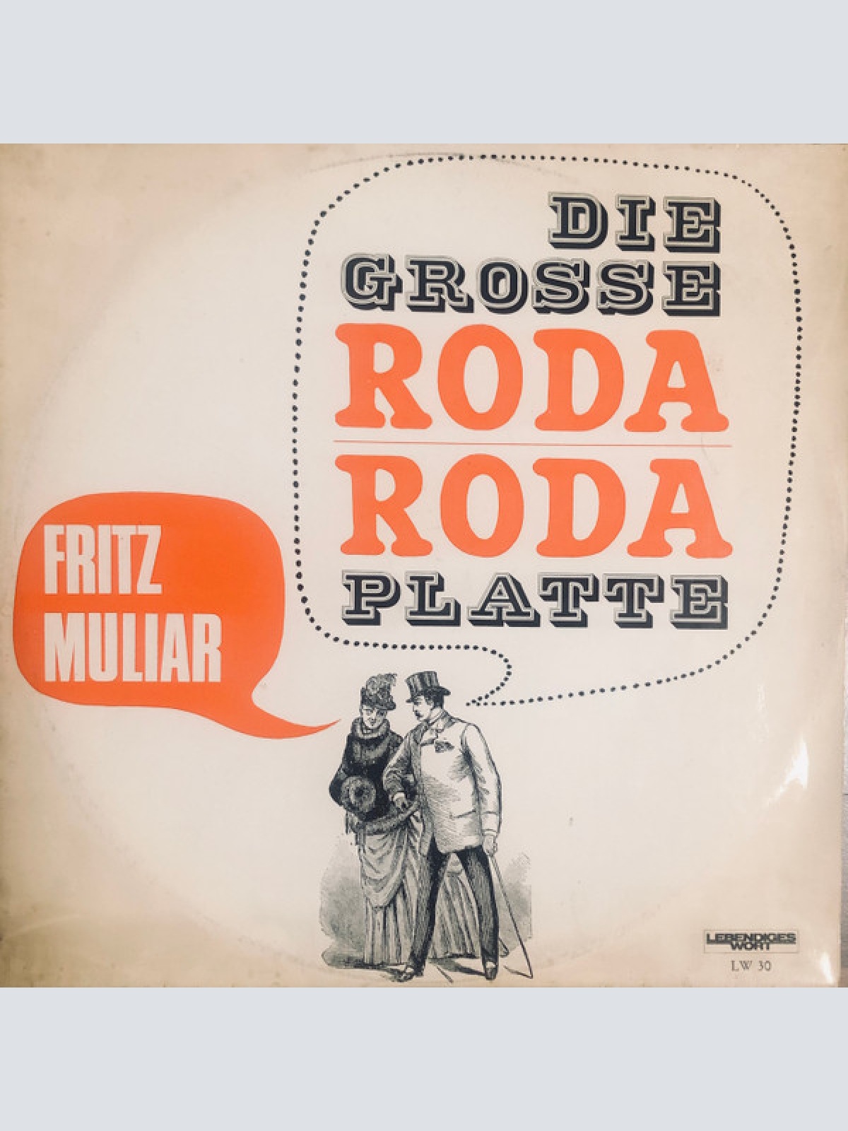 Vinyl / Fritz Muliar - Die Große Roda Roda Platte