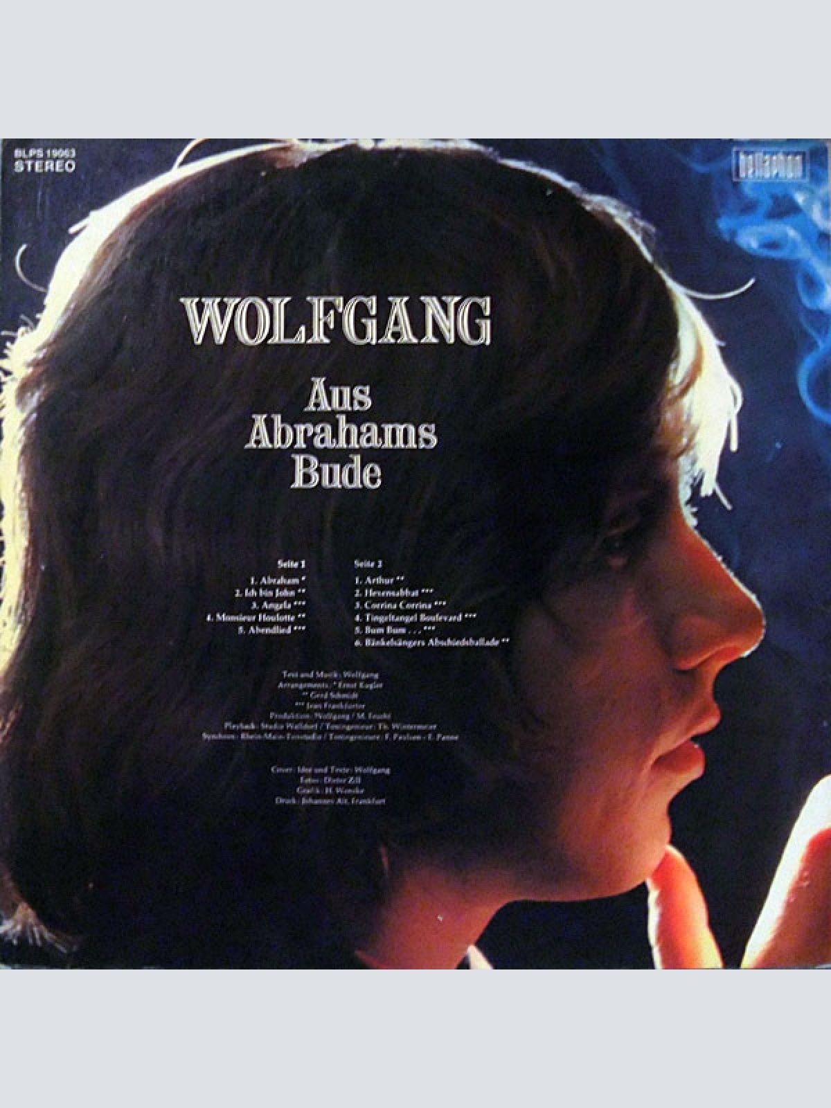 Vinyl / Wolfgang* - Aus Abrahams Bude