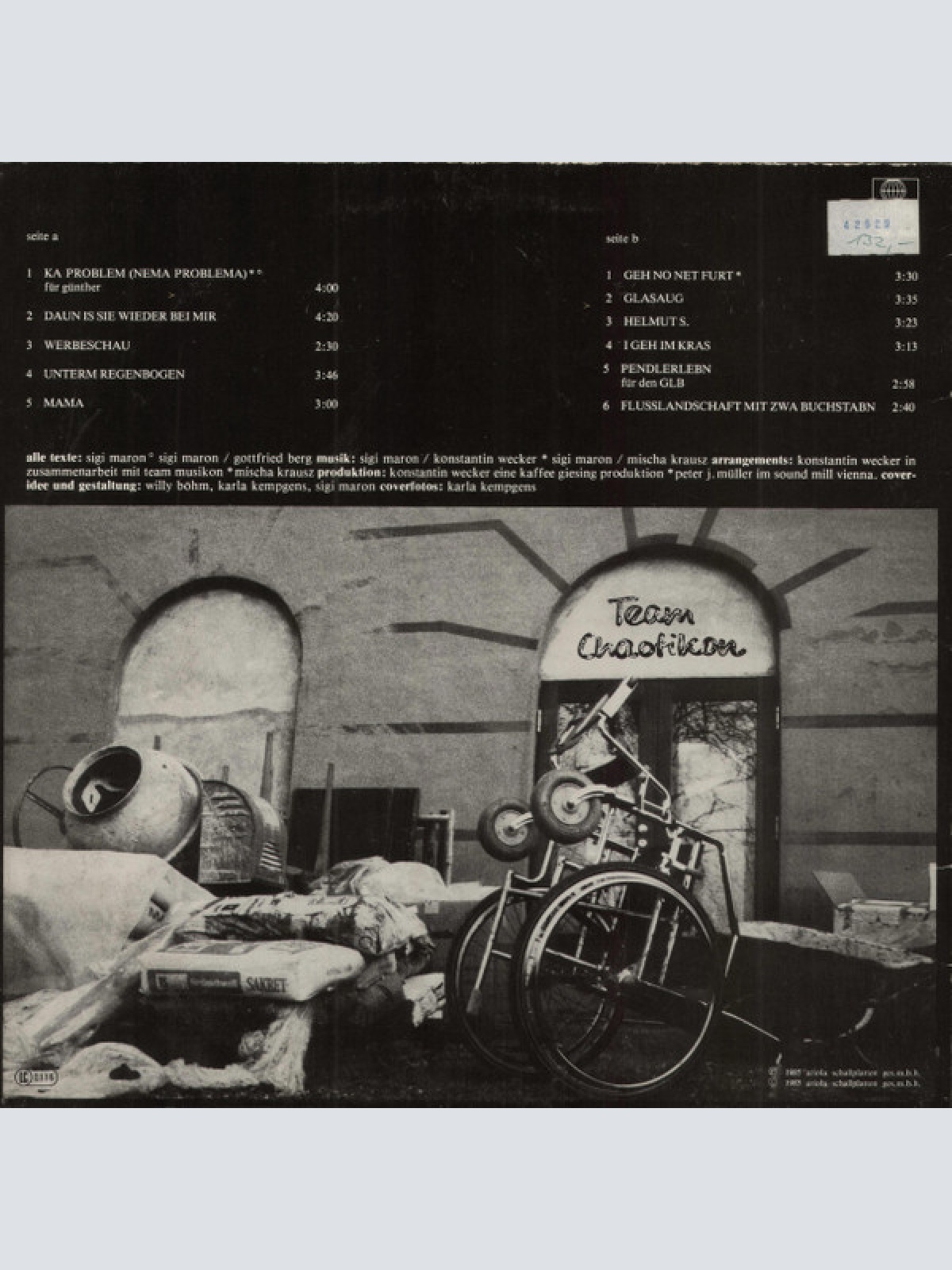 Vinyl / Sigi Maron - Unterm Regenbogen