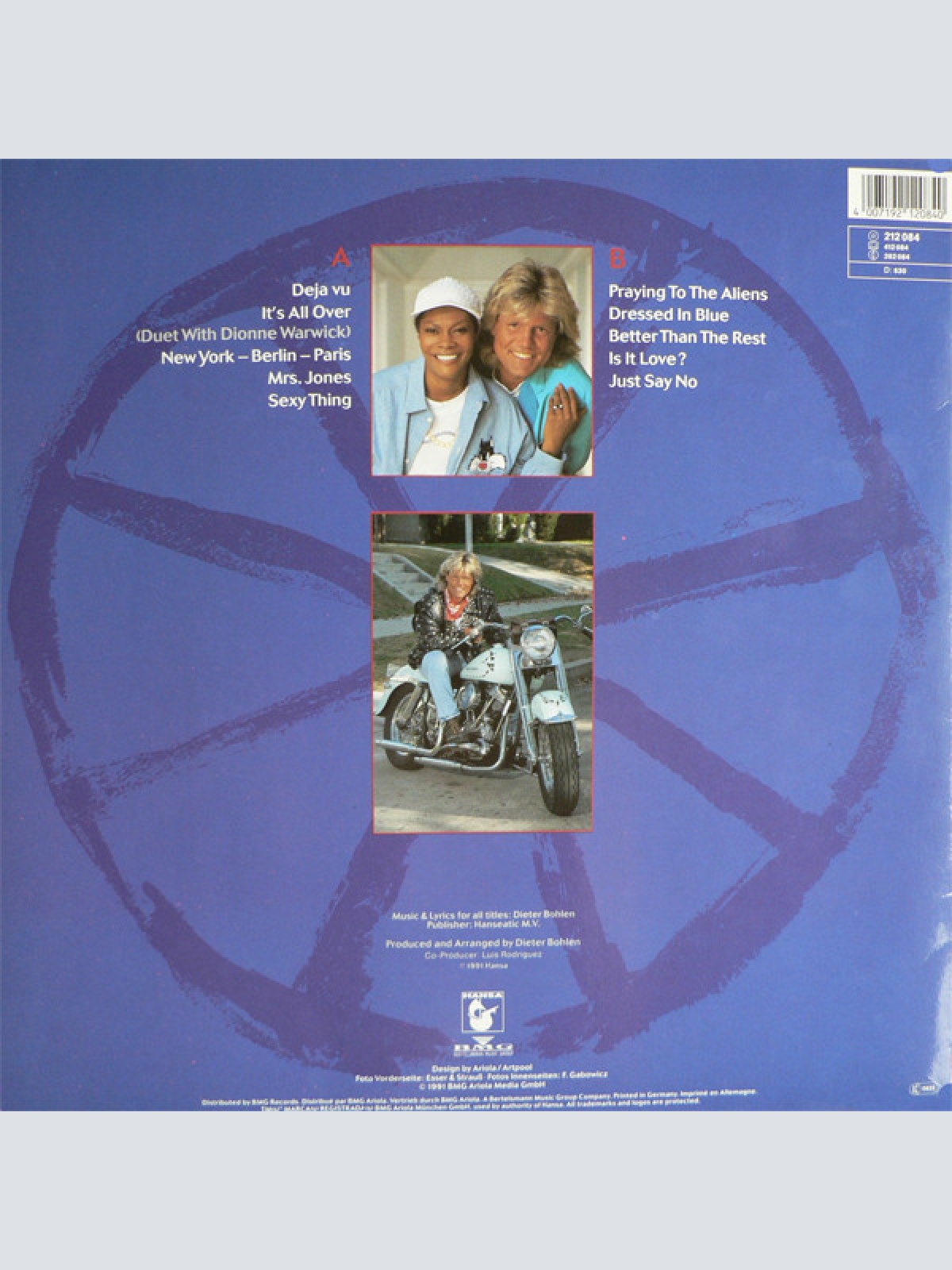 Vinyl / Blue System - Déjà Vu