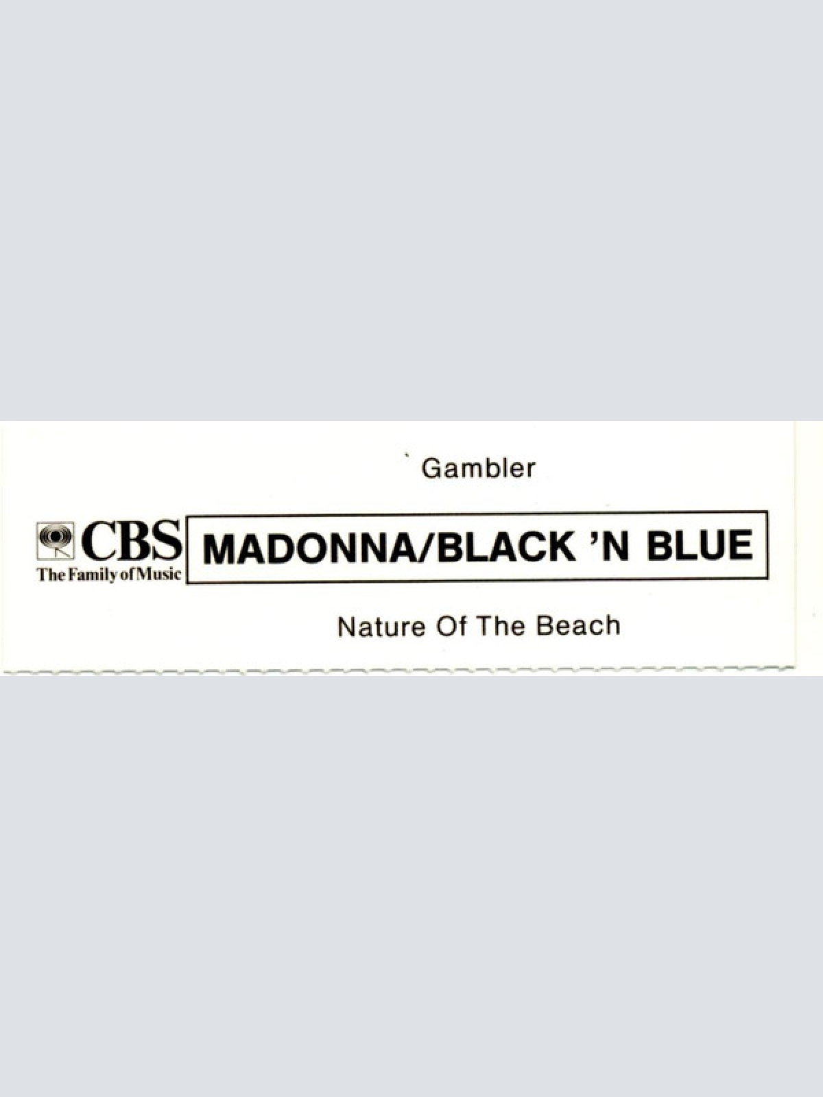 Vinyl / Madonna - Gambler