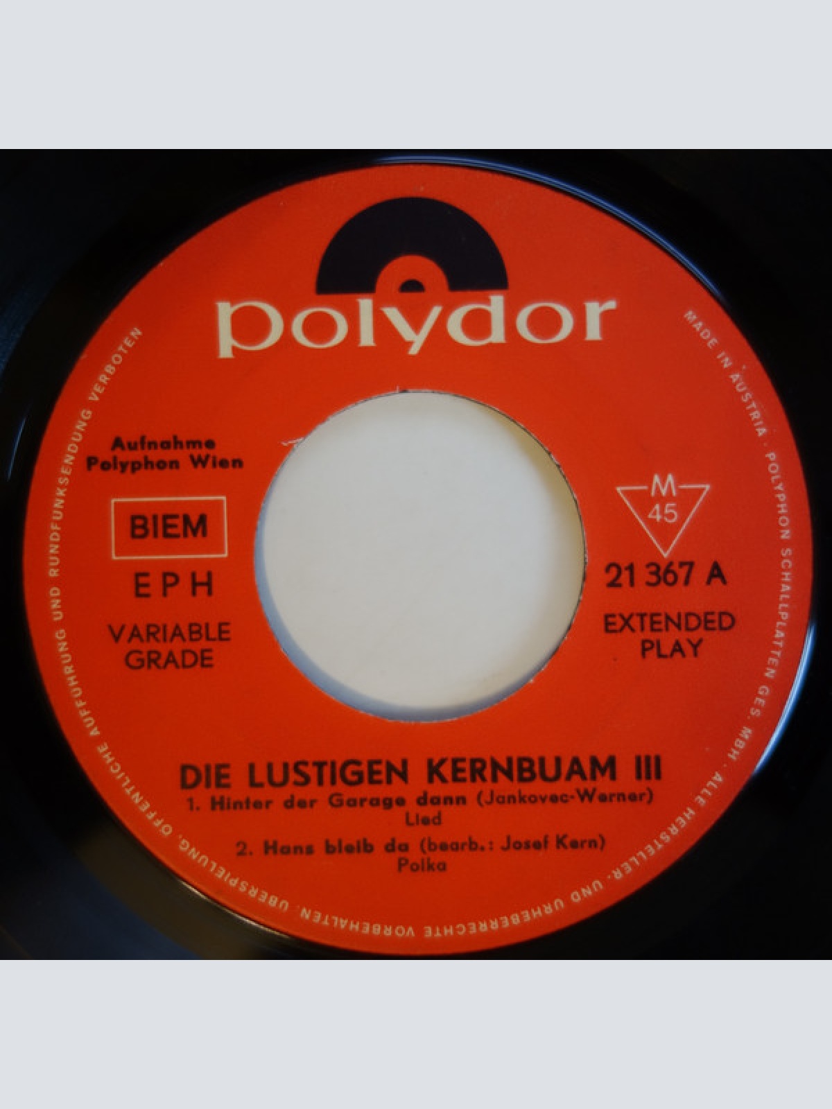 Vinyl / Die Kern Buam - Die Lustigen Kernbuam III
