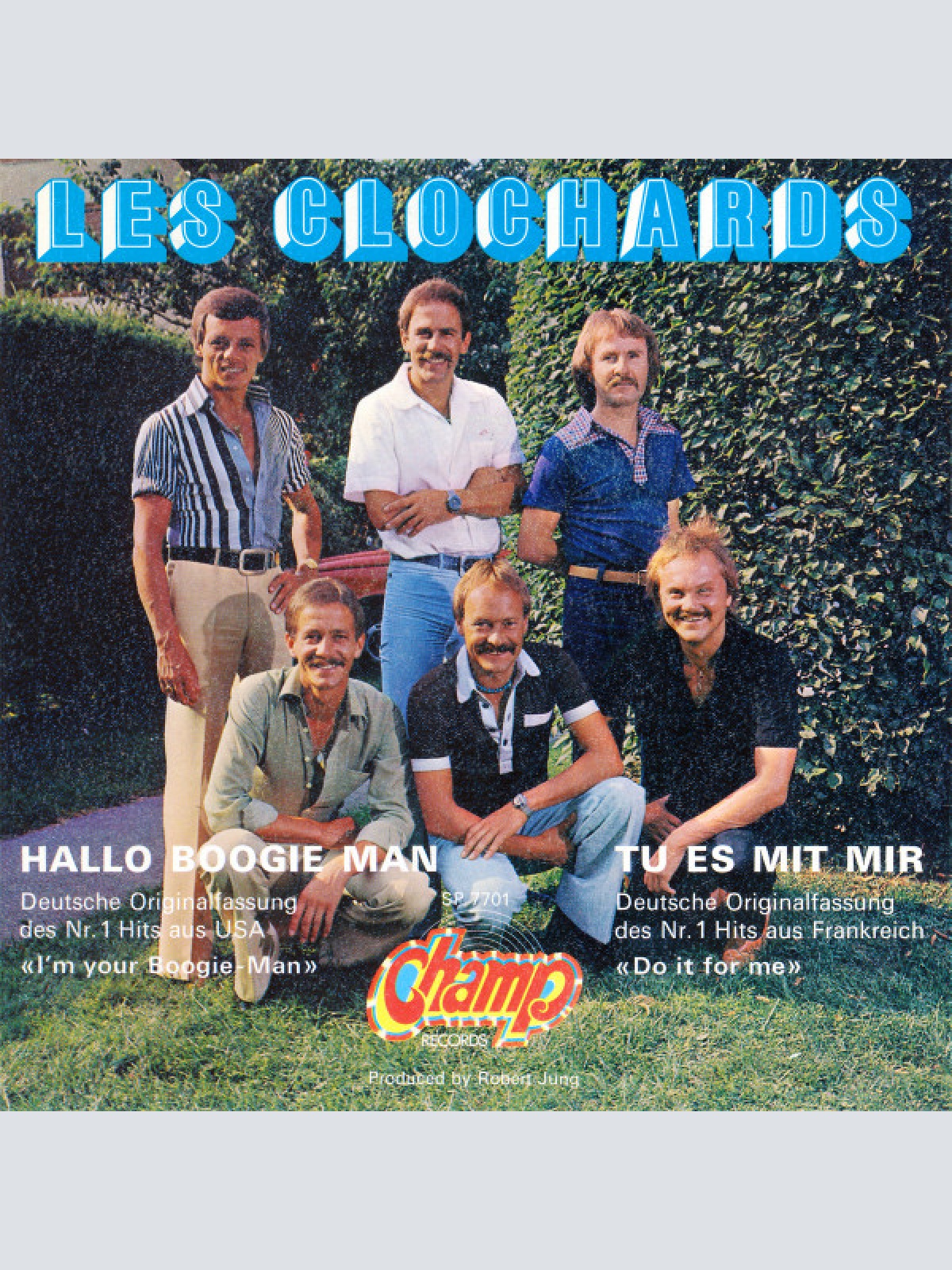 Vinyl / Les Clochards - Hallo Boogie Man / Tu Es Mit Mir