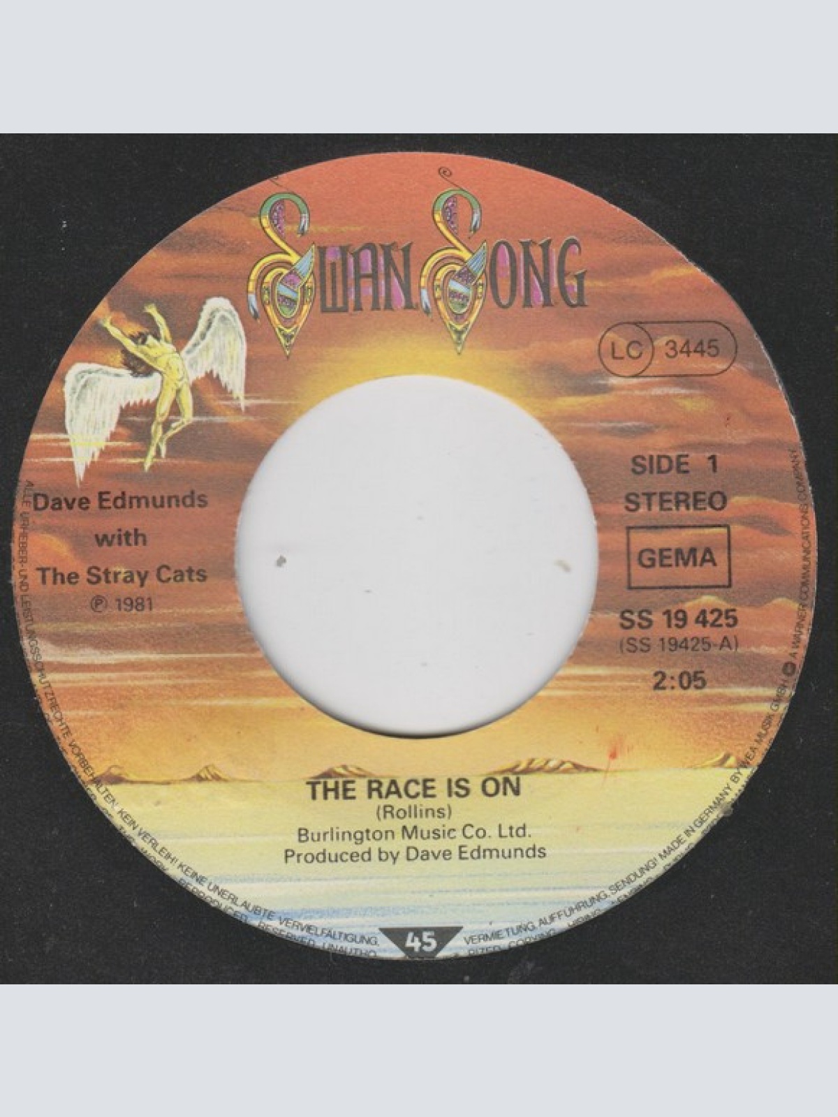 Vinyl / Dave Edmunds With The Stray Cats* - The Race Is On