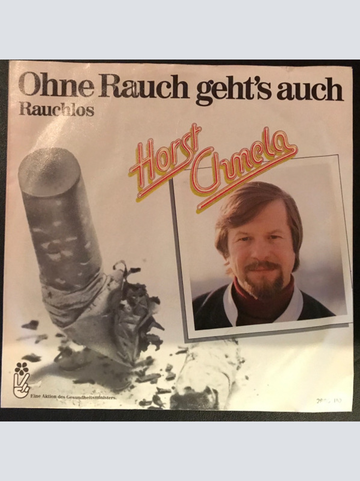 Vinyl / Horst Chmela - Ohne Rauch Geht's Auch