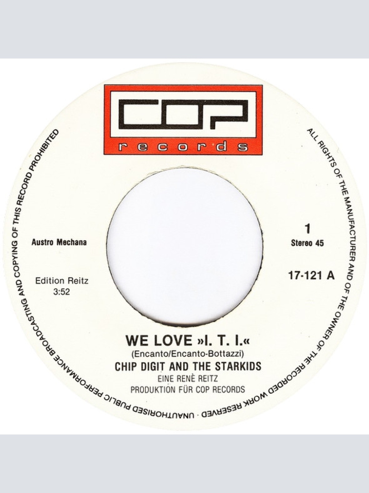 Vinyl / Chip Digit And The Starkids - We Love „I. T. I”