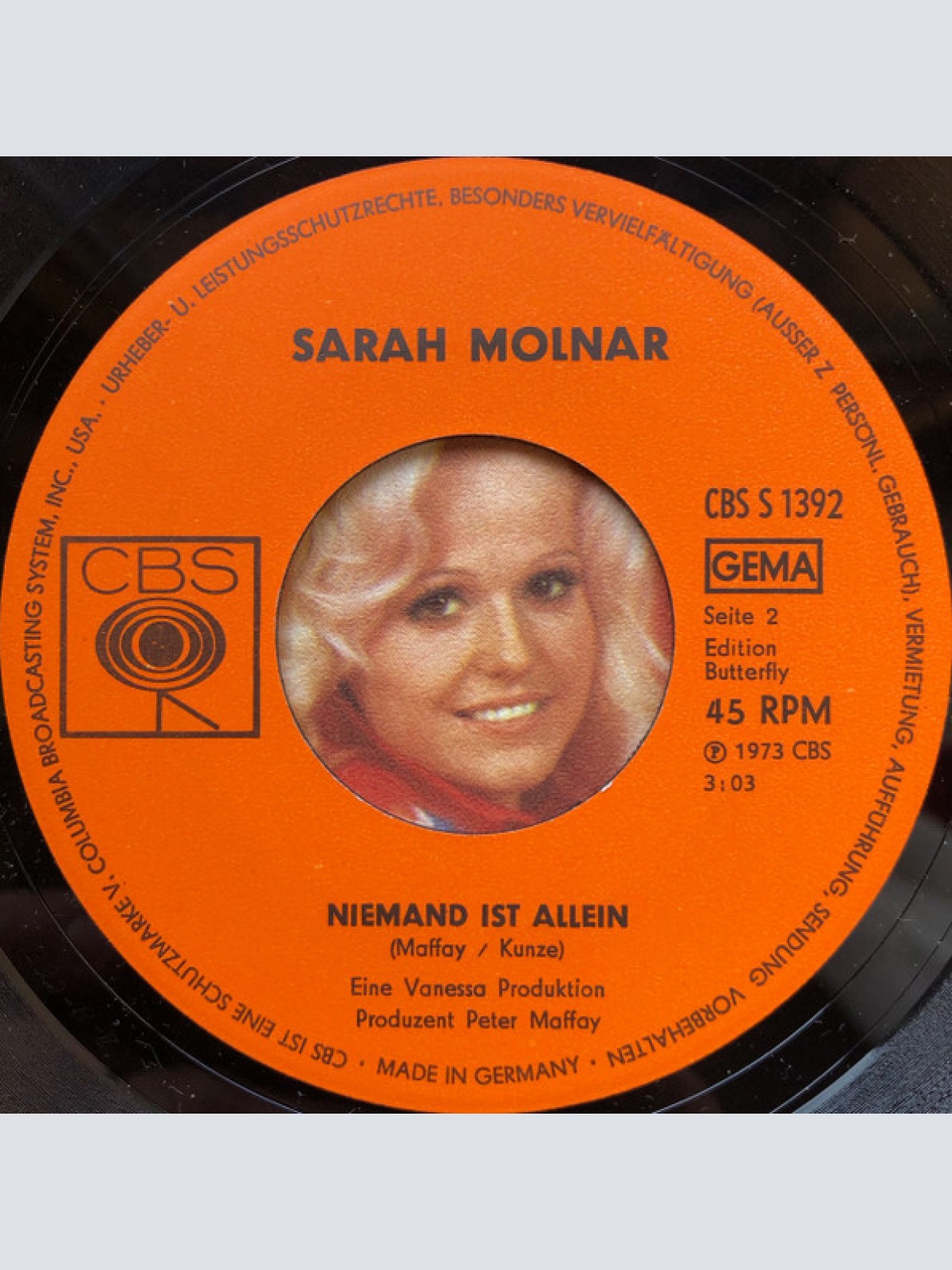 Vinyl / Sarah Molnar - Liebe Für Ein Ganzes Leben