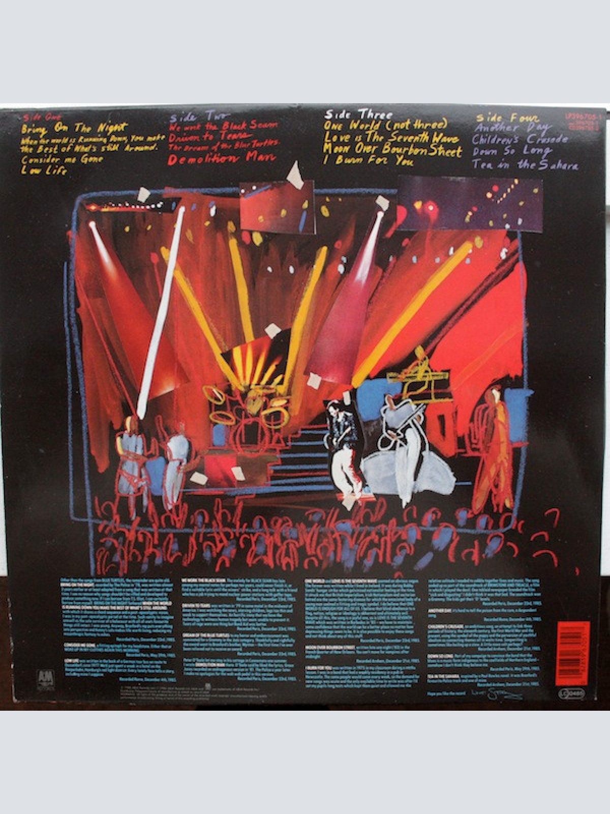 Vinyl / Sting - Bring On The Night