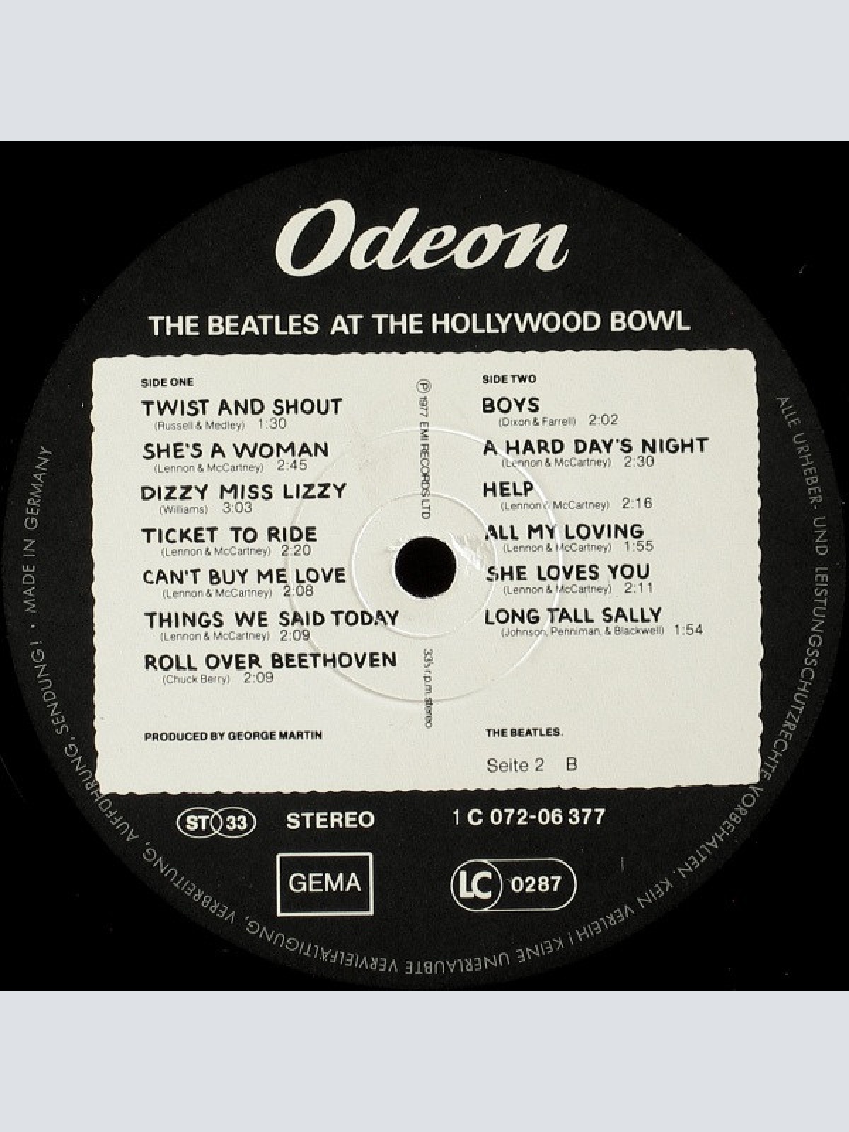 Vinyl / The Beatles - The Beatles At The Hollywood Bowl