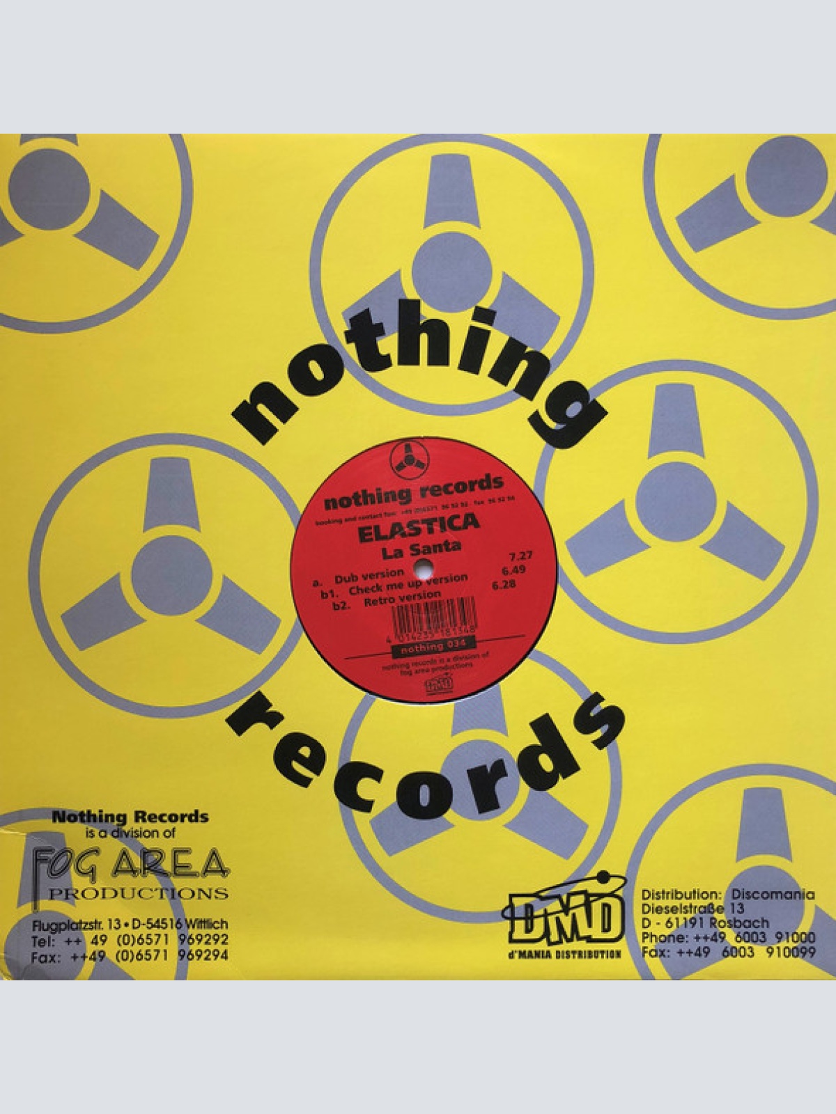 Vinyl / Elastica - La Santa