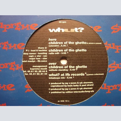 Vinyl / Whut? - Children Of The Ghetto