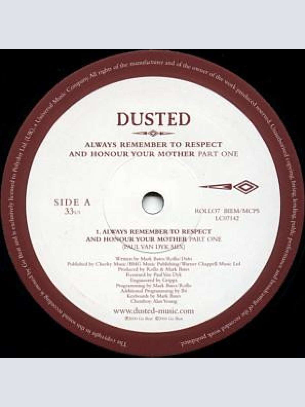 Vinyl / Dusted - Always Remember To Respect And Honour Your Mother - Part One