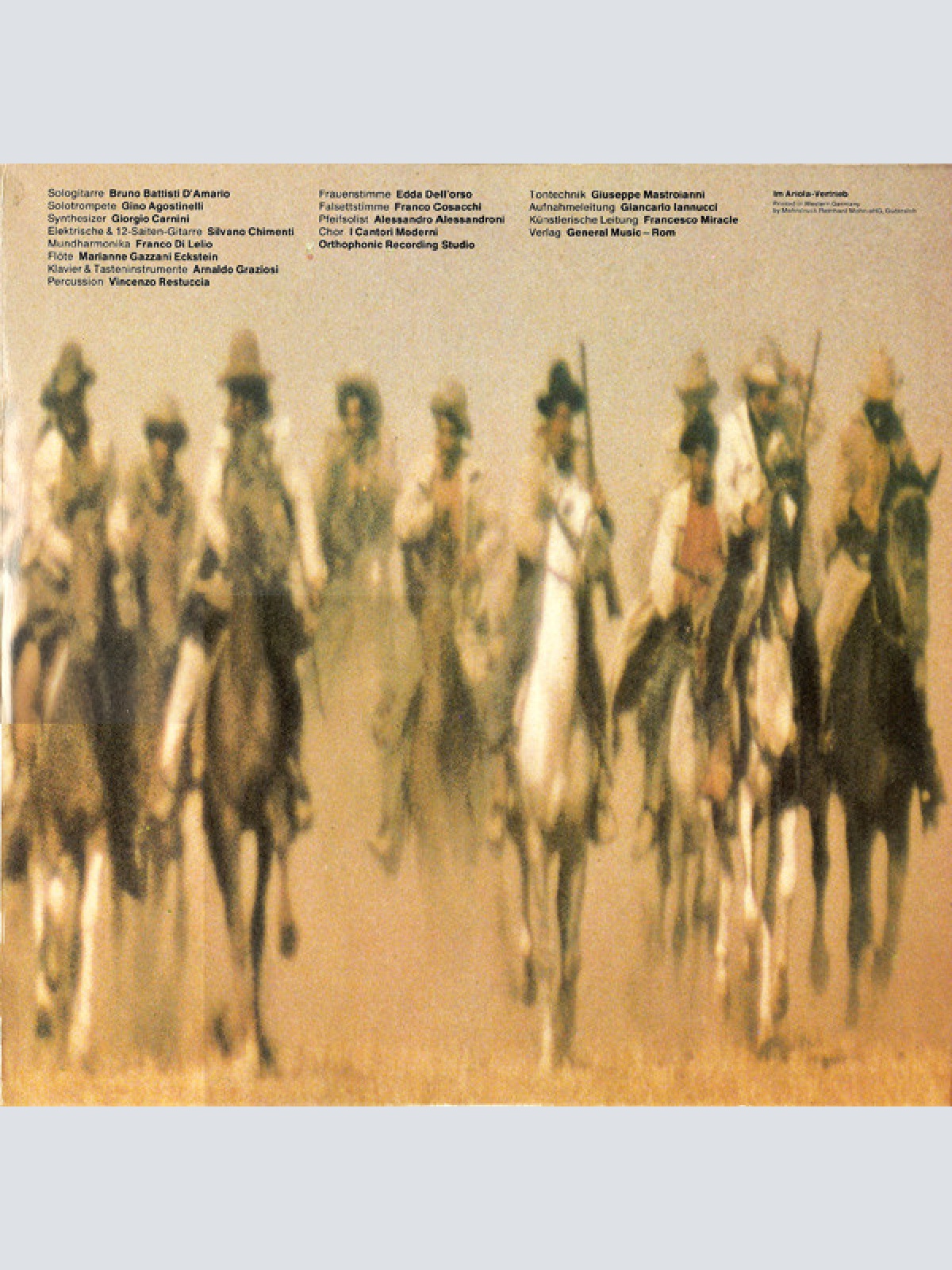 Vinyl / Ennio Morricone - Mein Name Ist Nobody = Il Mio Nome E' Nessuno (Original Film-Soundtrack)