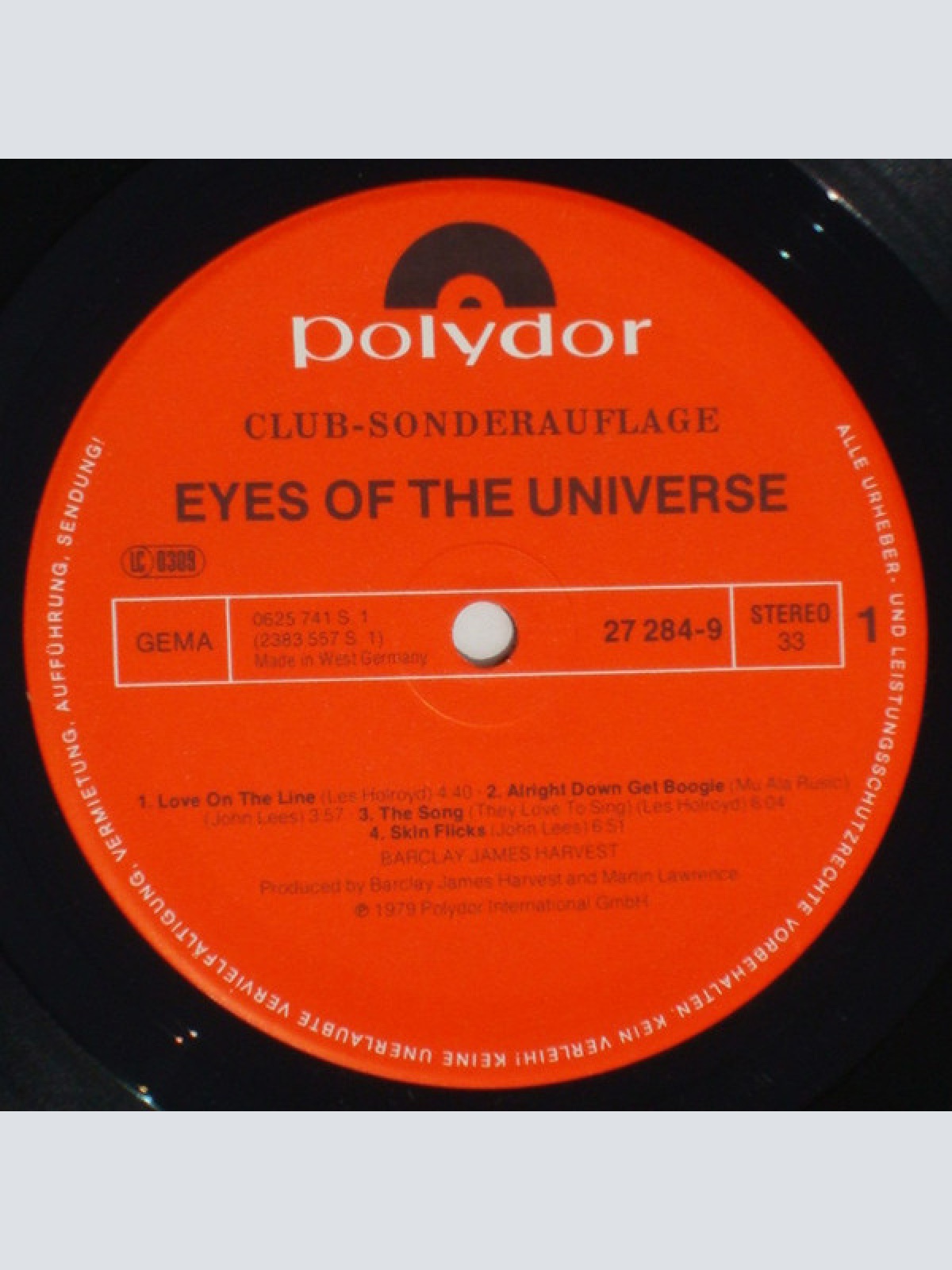Vinyl / Barclay James Harvest - Eyes Of The Universe
