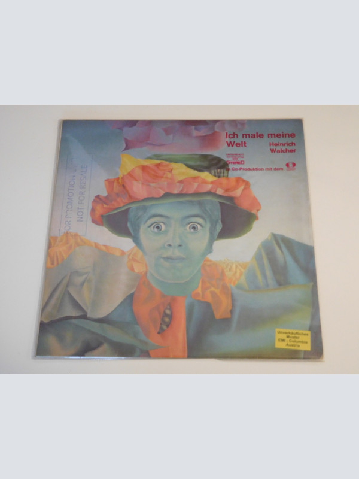 Vinyl / Heinrich Walcher - Ich Male Meine Welt