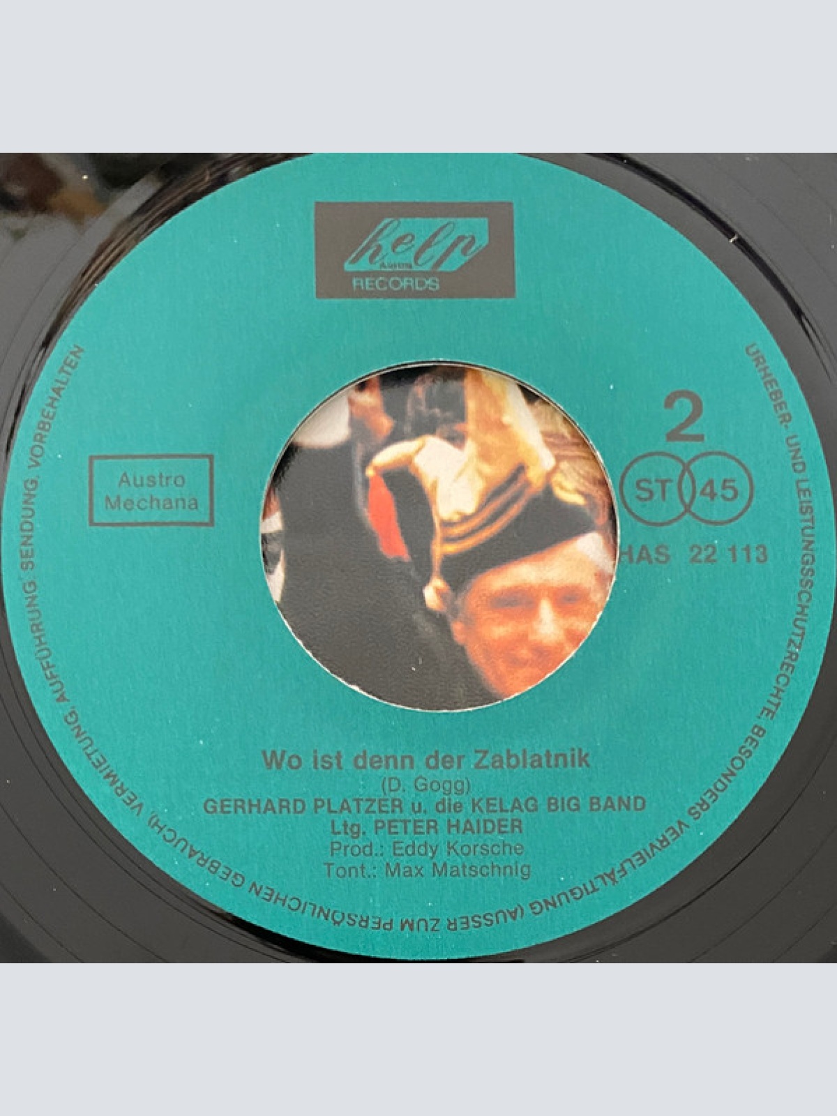 Vinyl / Gerhard Platzer - Wo Ist Denn Der Zablatnik