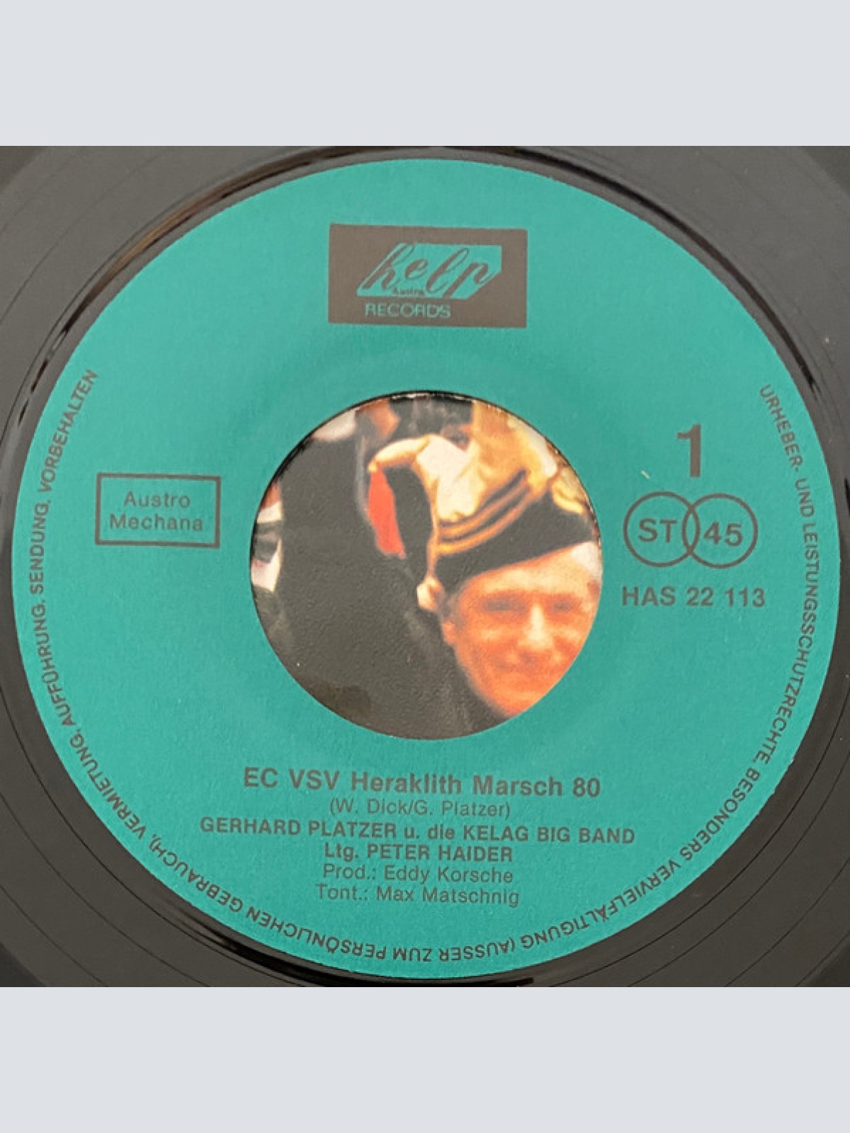 Vinyl / Gerhard Platzer - Wo Ist Denn Der Zablatnik