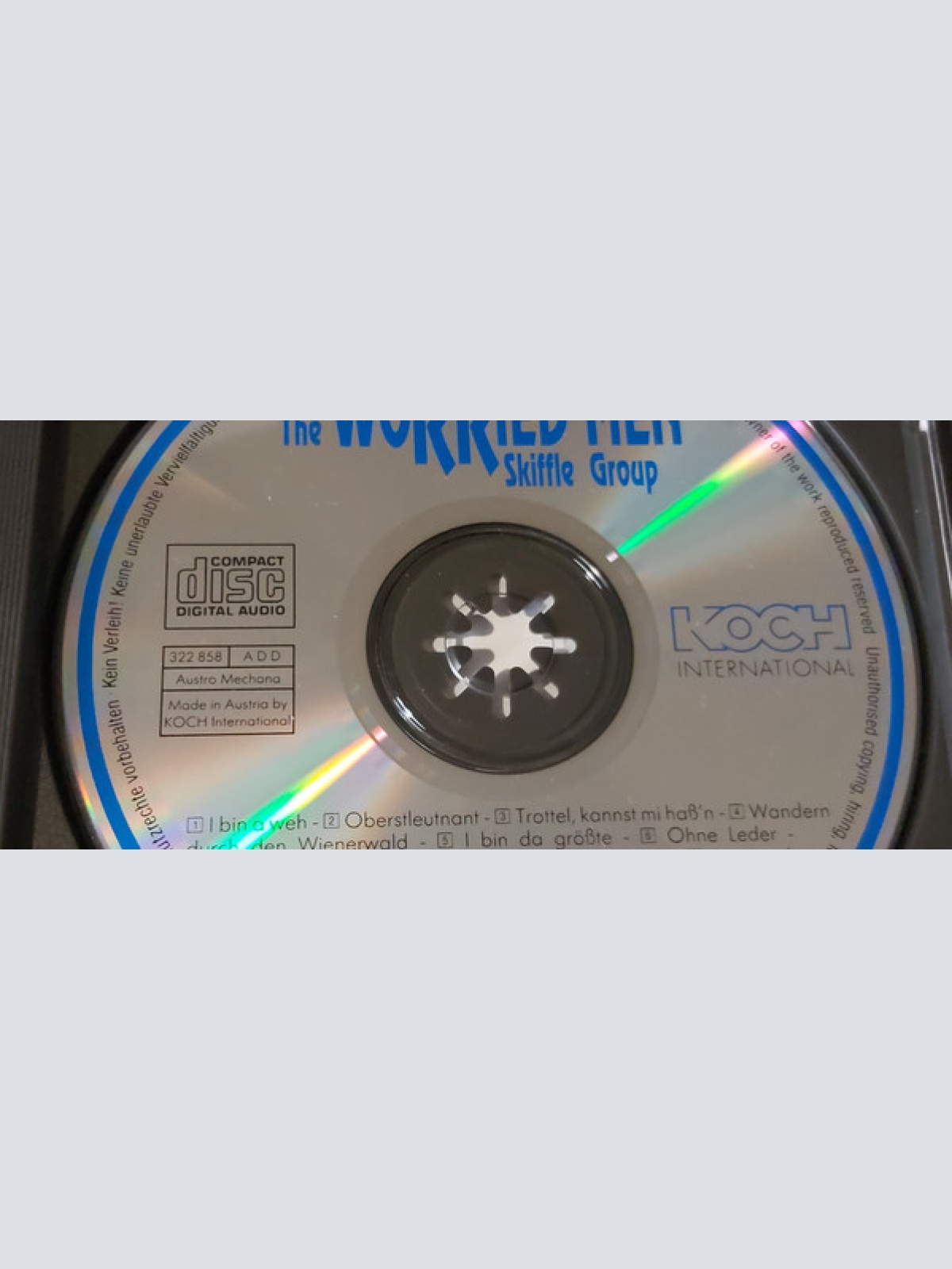 CD / The Worried Men Skiffle Group* - "Ein Spaß Am Wörthersee" Live In Velden