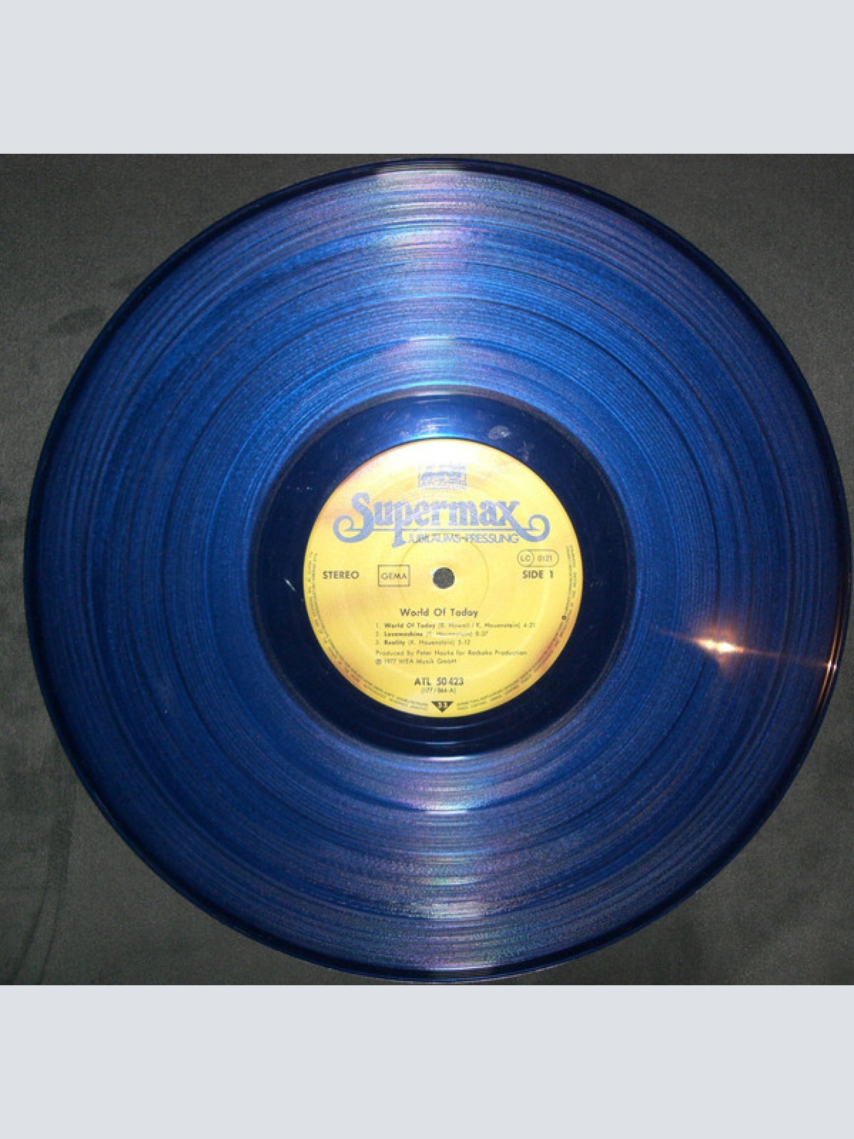 Vinyl / Supermax - World Of Today