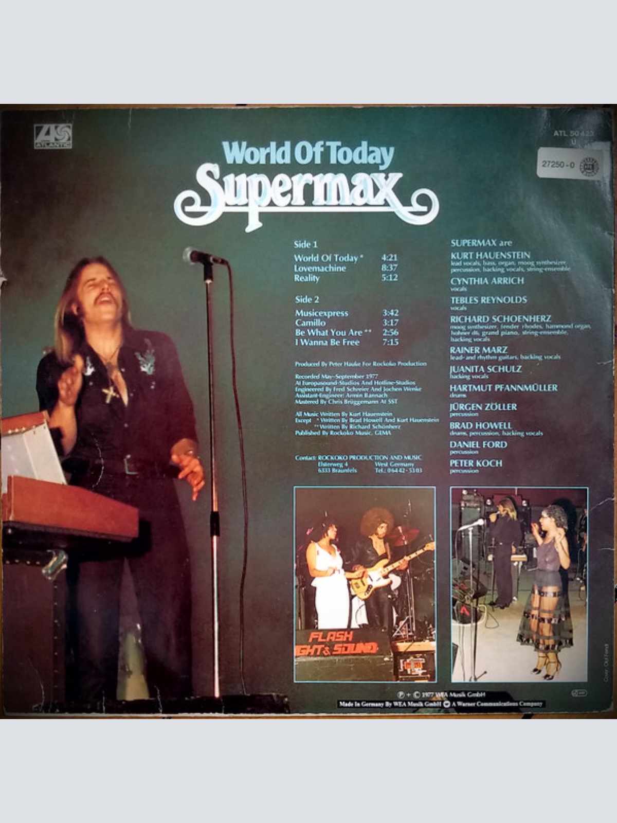 Vinyl / Supermax - World Of Today