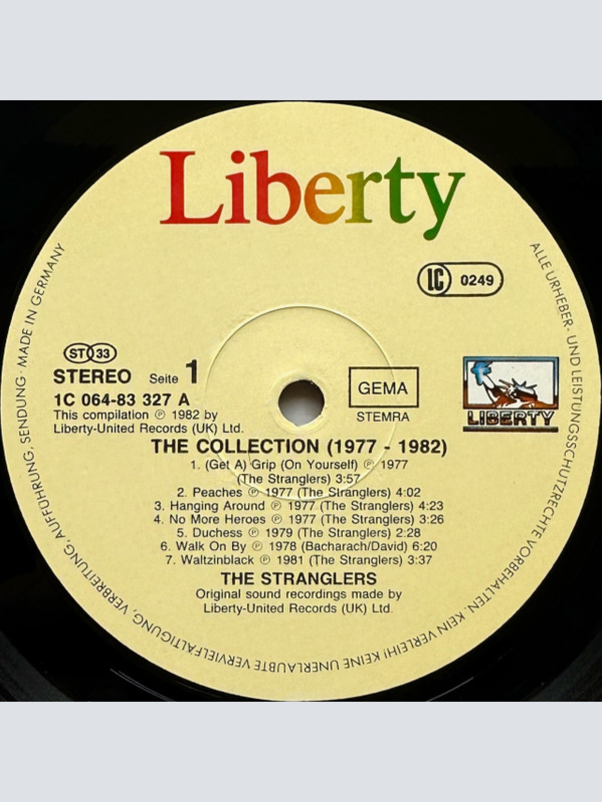 Vinyl / The Stranglers - The Collection 1977 - 1982