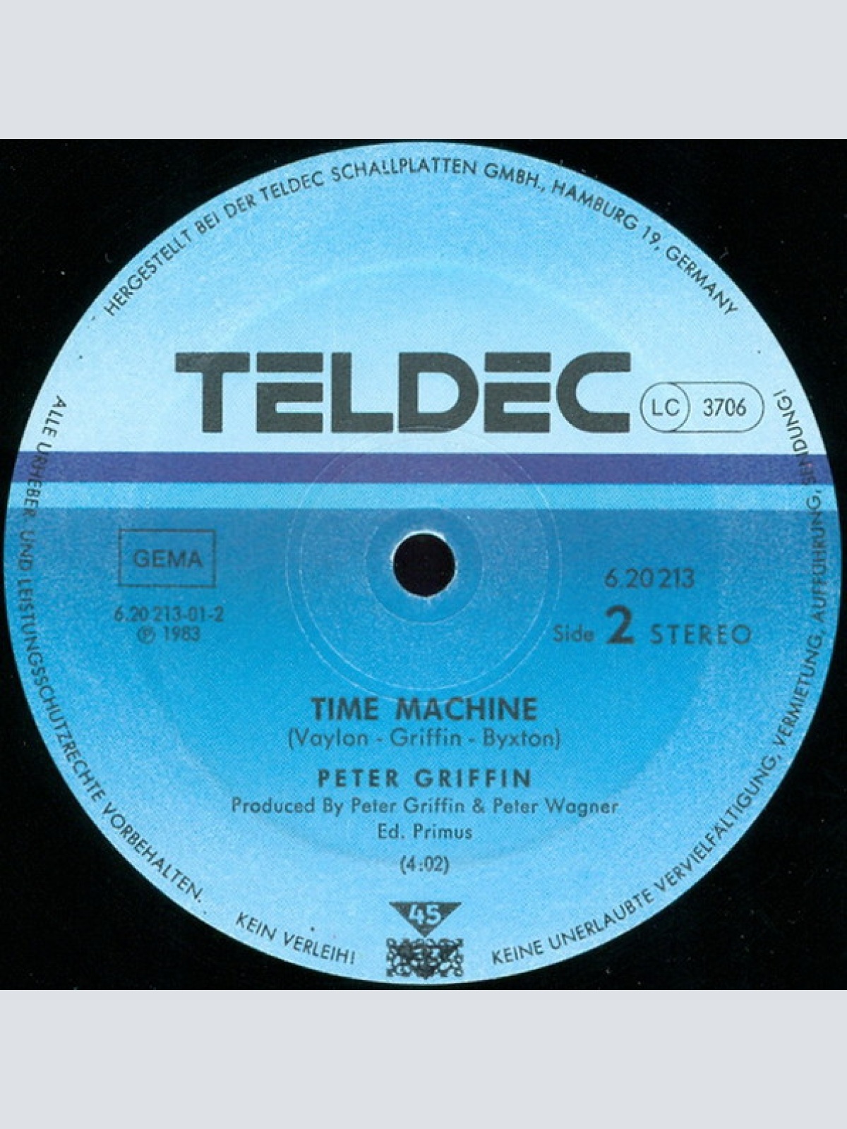 Vinyl / Peter Griffin - Letric Metric (Special Extended 12" Version)