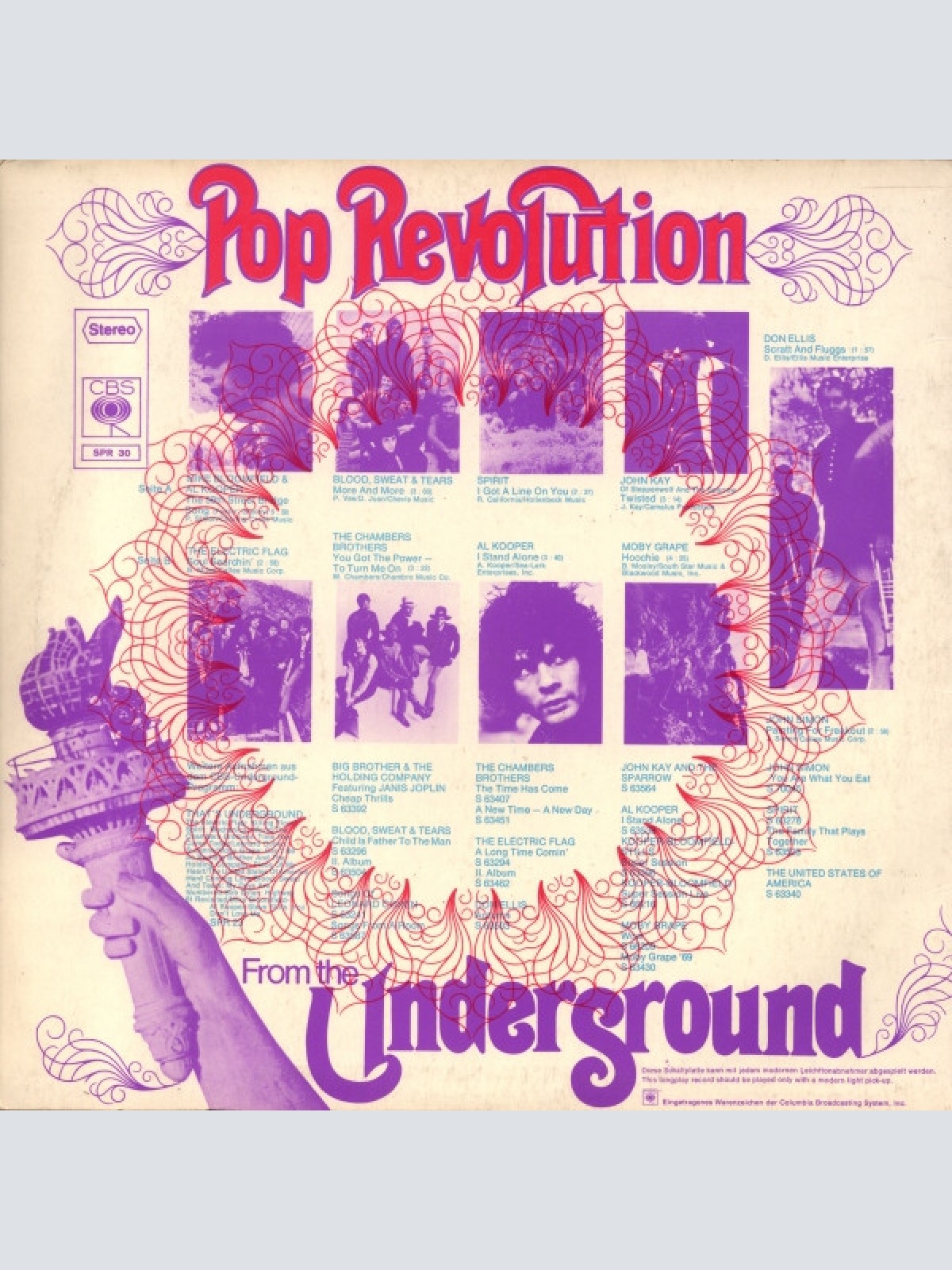 Vinyl / Various - Pop Revolution From The Underground