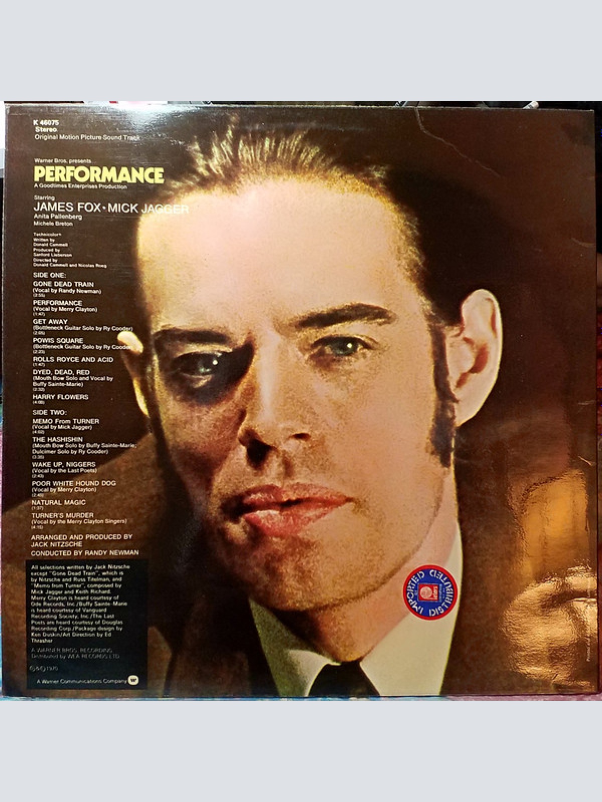 Vinyl / Various - Performance: Original Motion Picture Sound Track