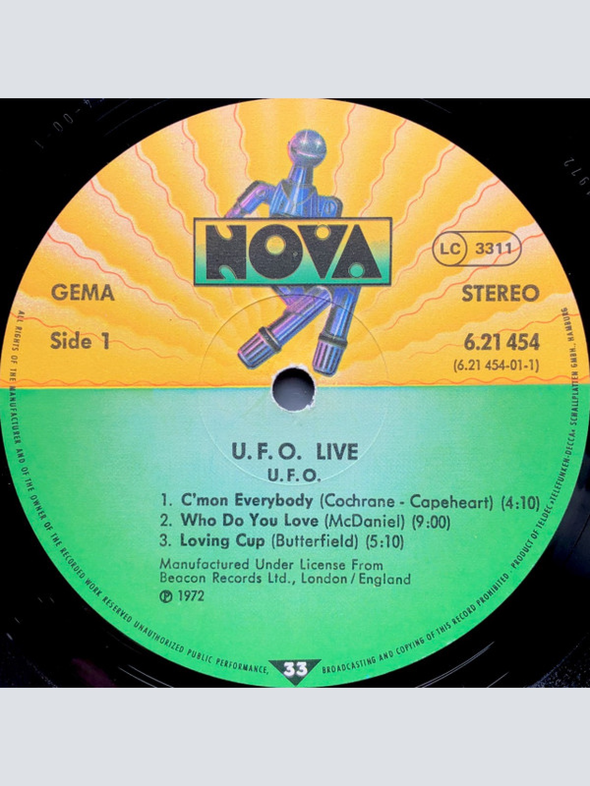 Vinyl / UFO (5) - Live